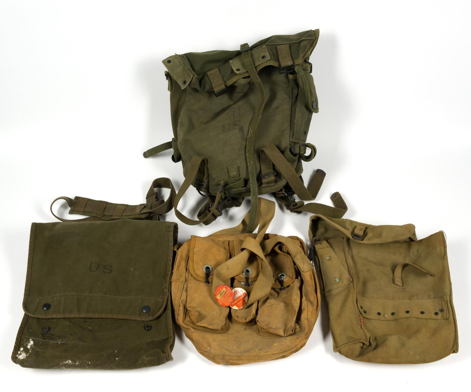 Vintage US Military Outdoor Bags (1 of 3)
