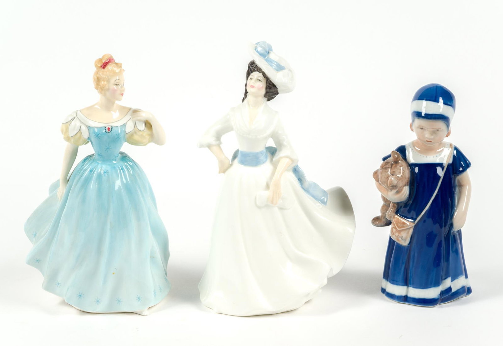 Royal Doulton & Royal Copenhagen Porcelain Figures (1 of 3)