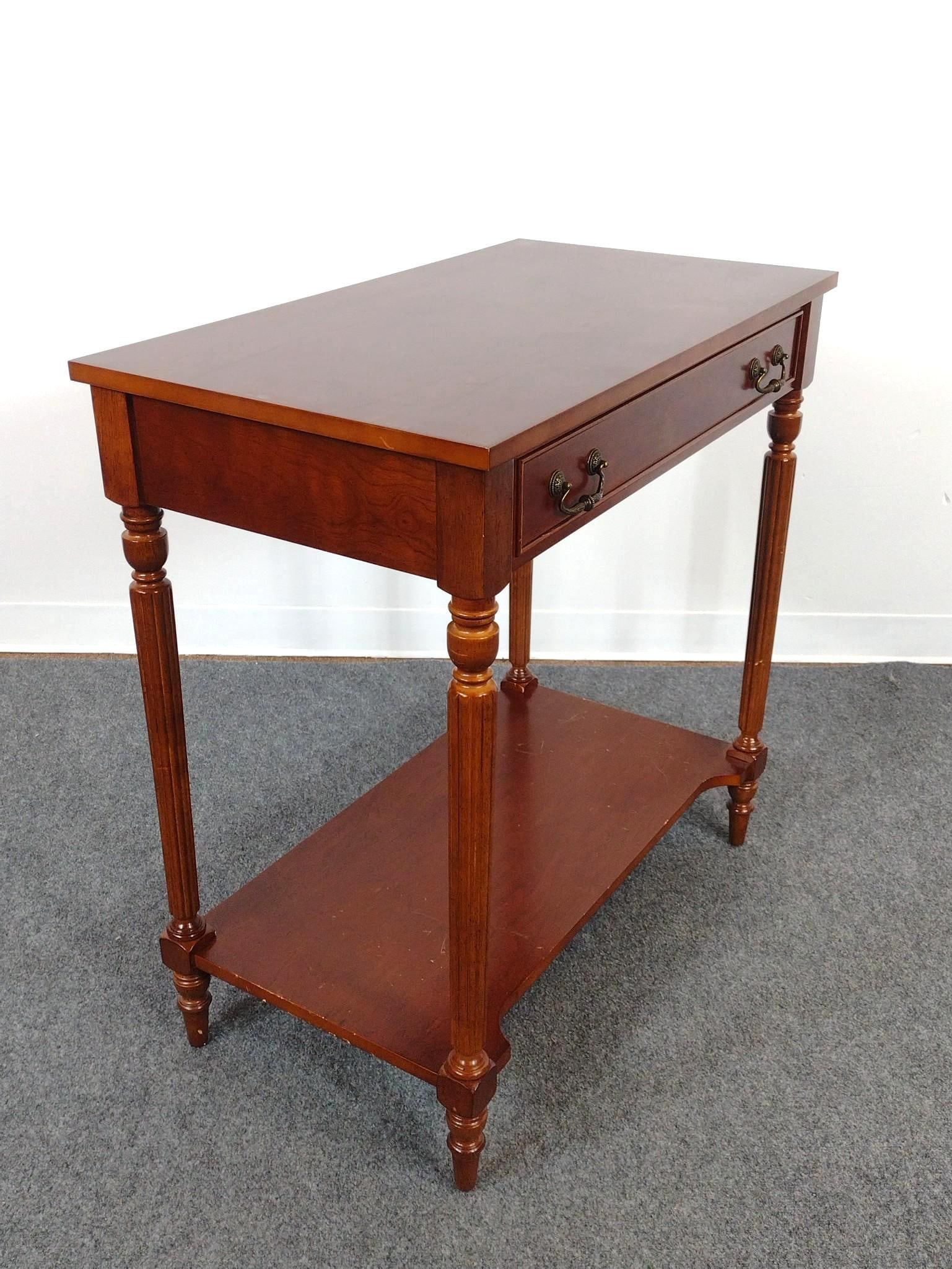 Single Drawer Console Table - 3