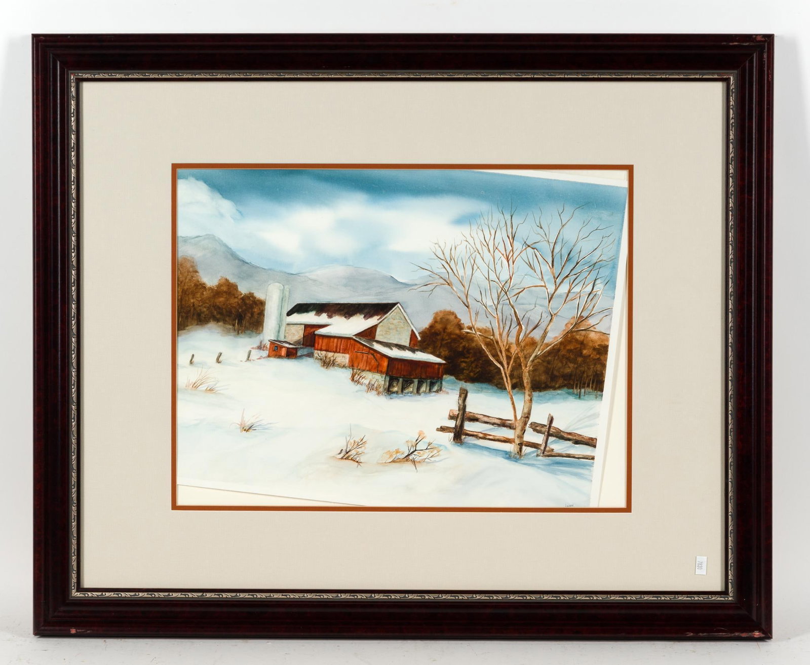 3 Framed Fine Art Prints: 1) Signed on lower right. 21 - 1/2" x 31 - 1/2" Some scuffing on the lower left of the frame. 2) Signed on lower right. 19" x 23". 3) Signed lower right. 19 - 1/2" x 23 - 1/2".