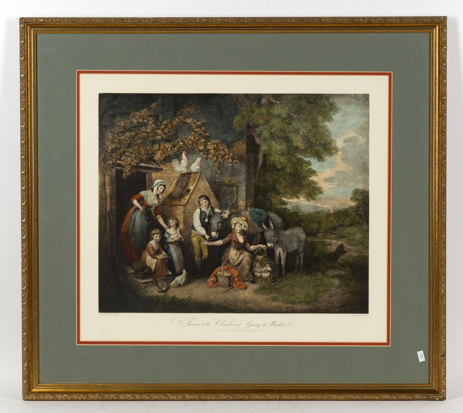 2 Framed Lithographs - 2
