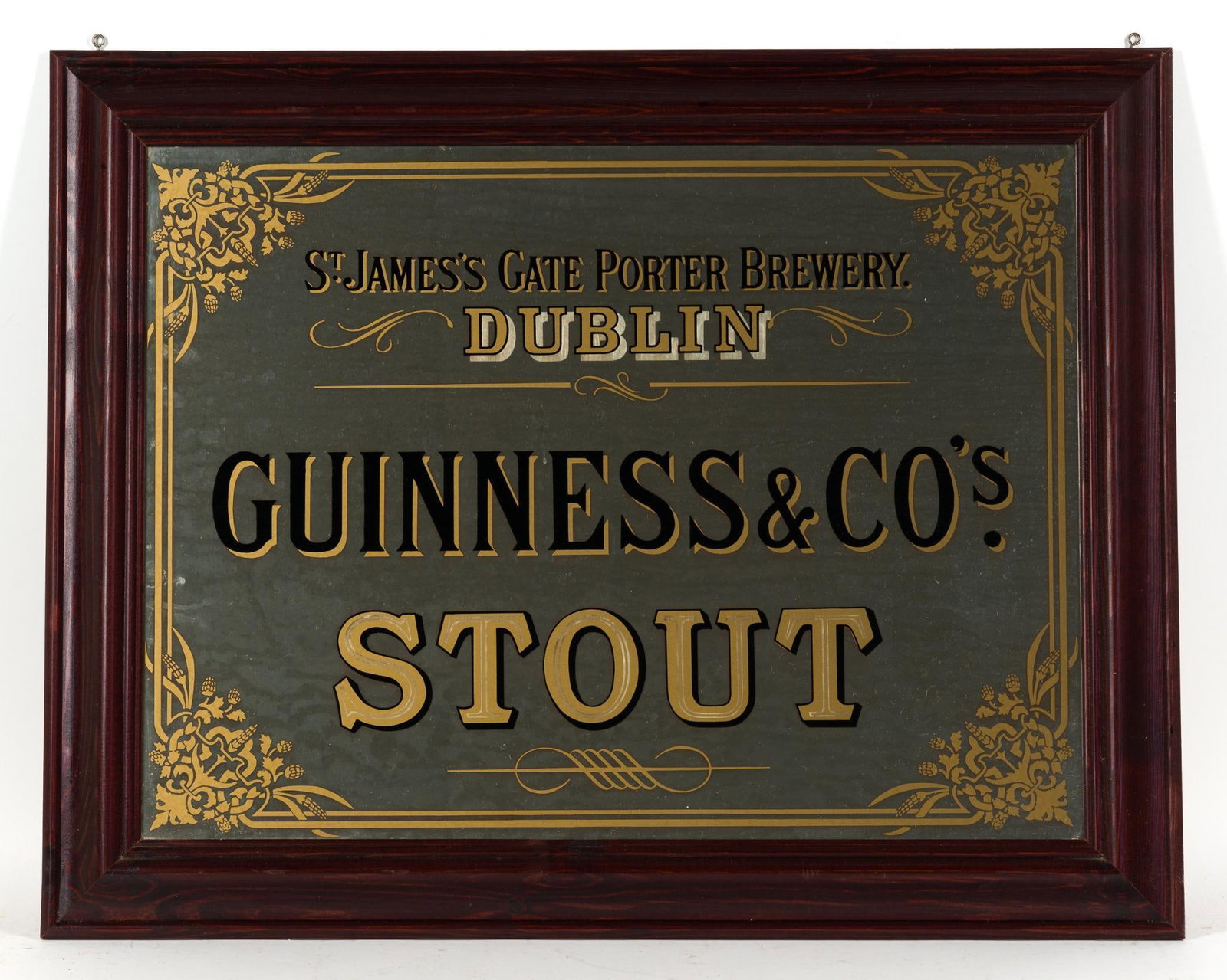 Guinness Stout Bar Mirror Advertisement (1 of 2)