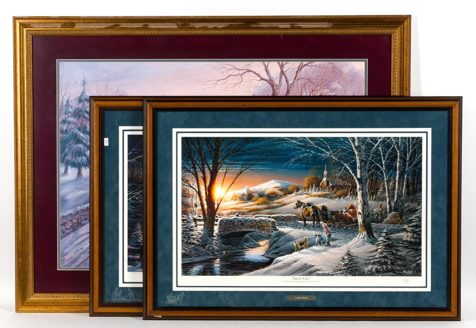 3 Framed Works of Art Incl. Terry Redlin (1 of 6)