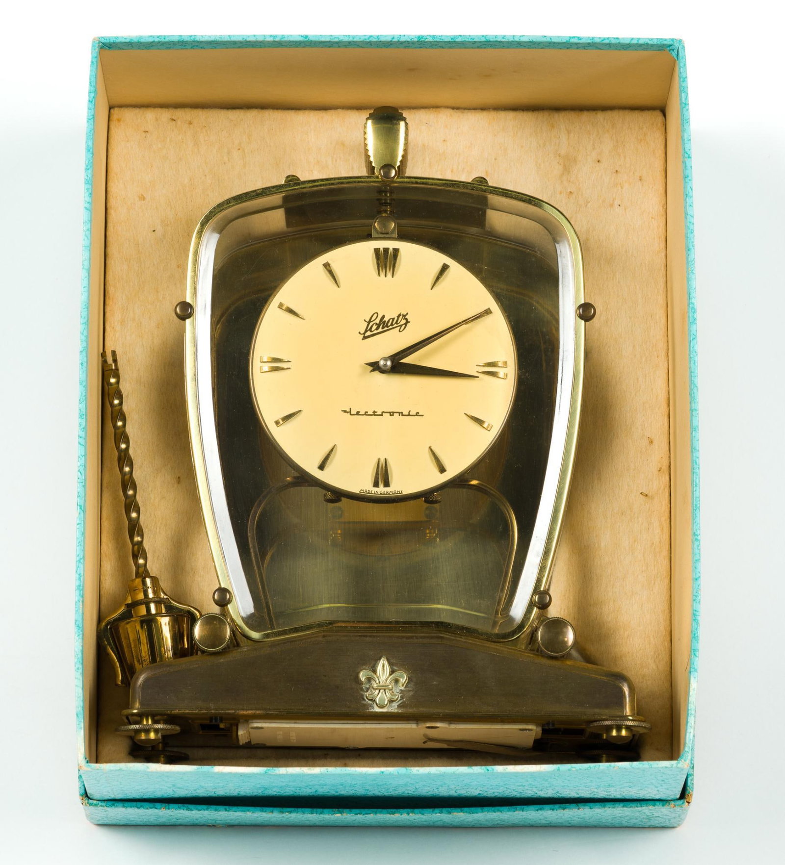 Vintage Schatz "Lectronic" Mantel Clock (1 of 4)