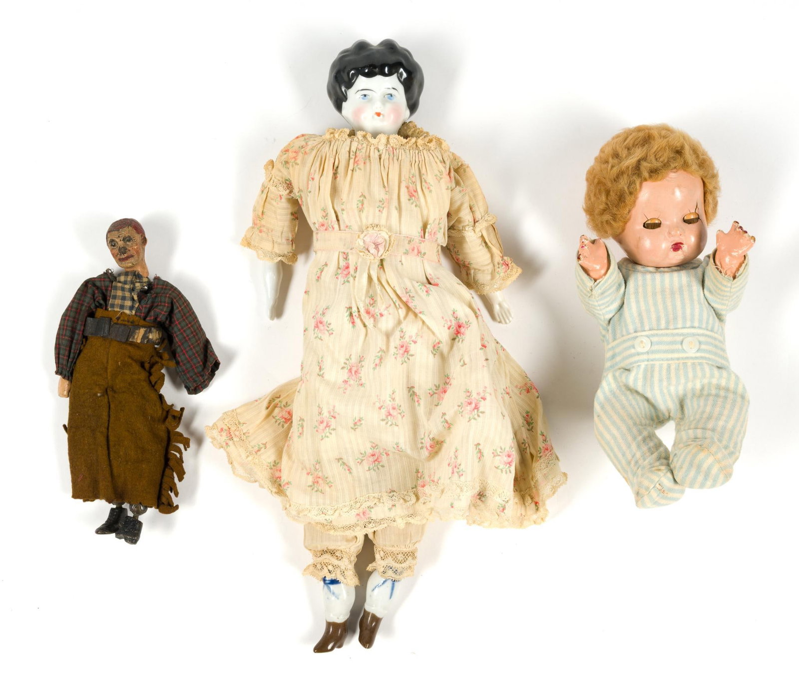 3 Vintage Dolls (1 of 5)