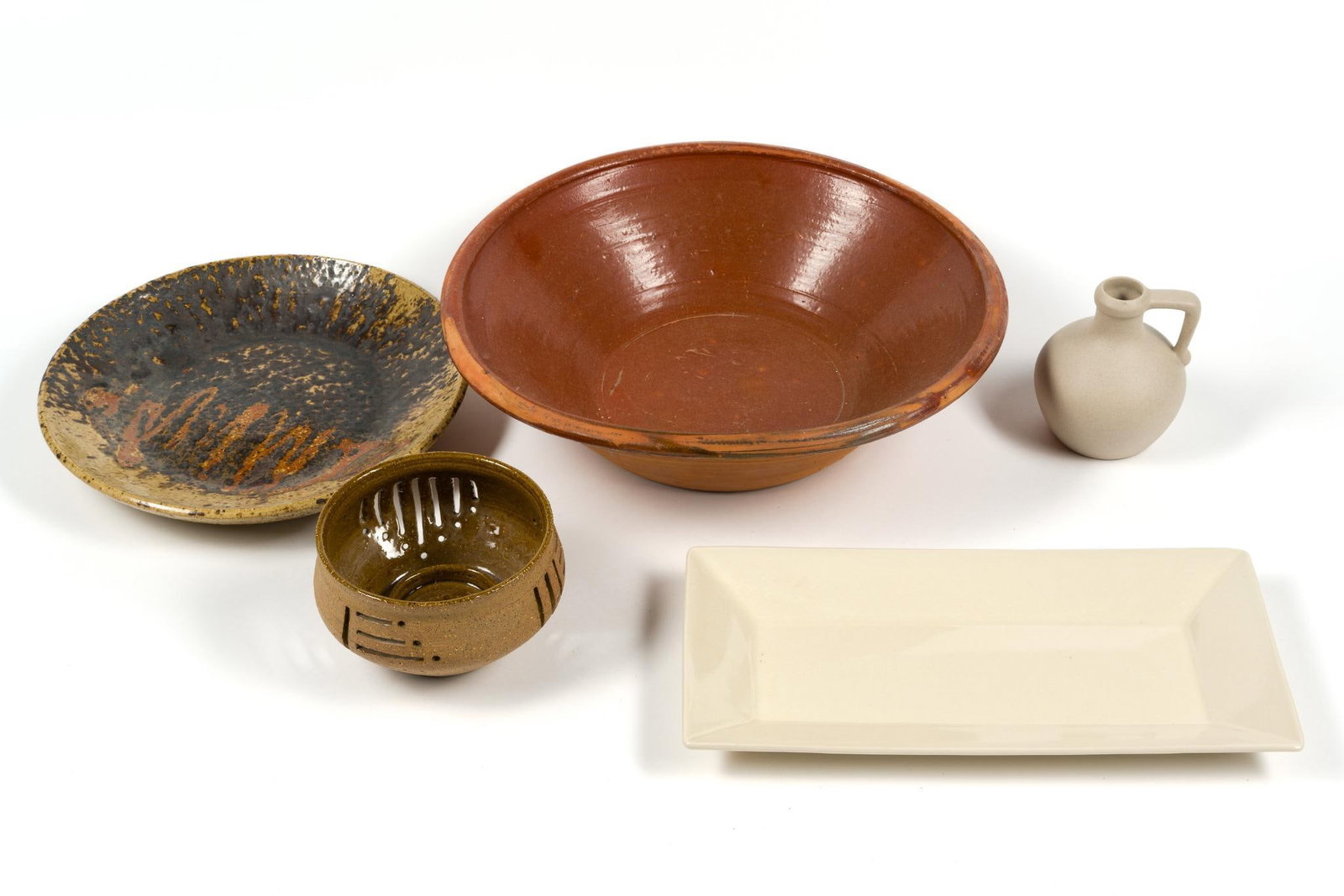 5 Pieces of Signed Art Pottery (1 of 10)
