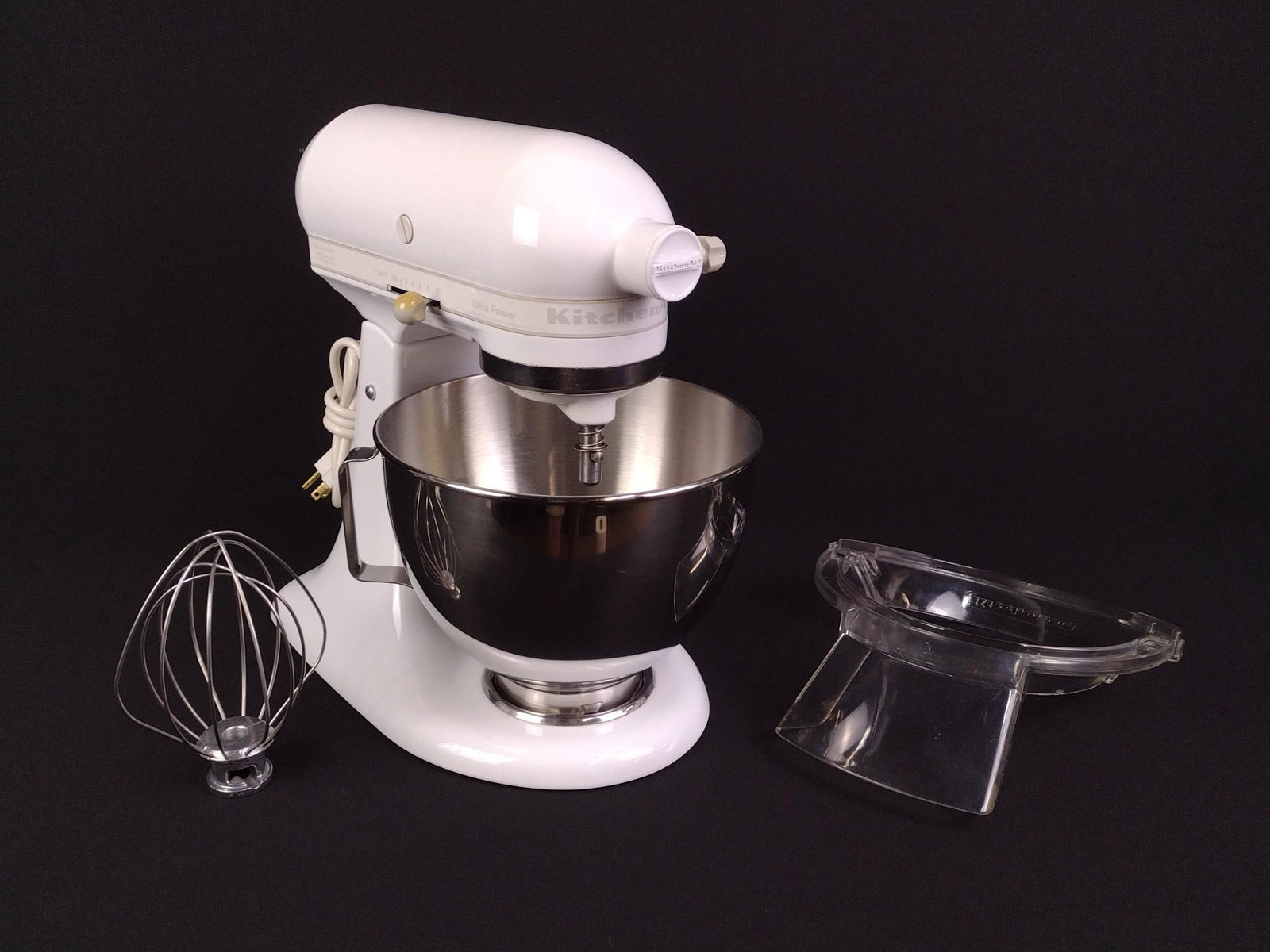 Kitchen Aid Stand Mixer: 8-1/2" wide X 14-1/2" deep X 13-1/2" high.