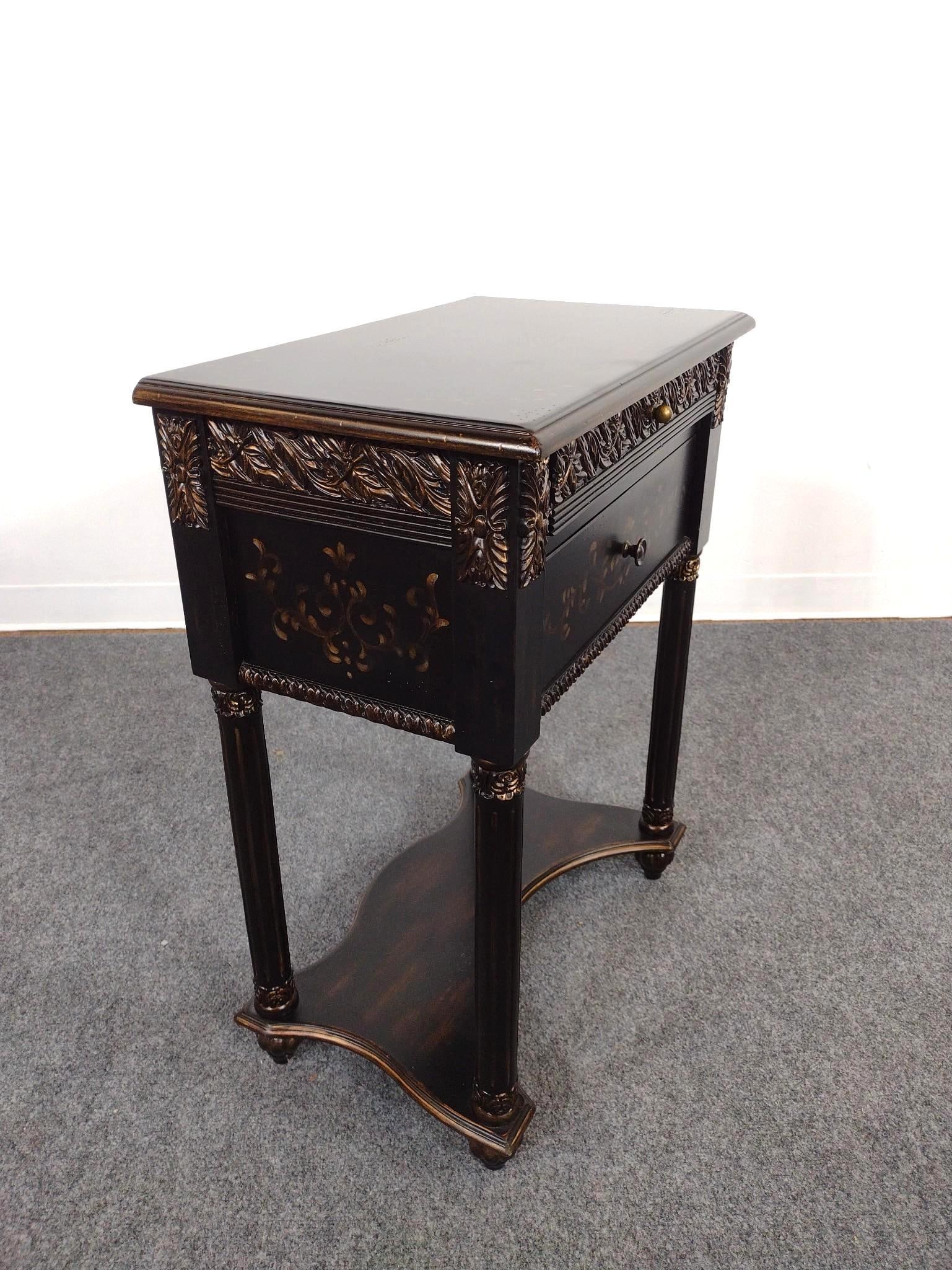 Two Drawer Accent Table - 3