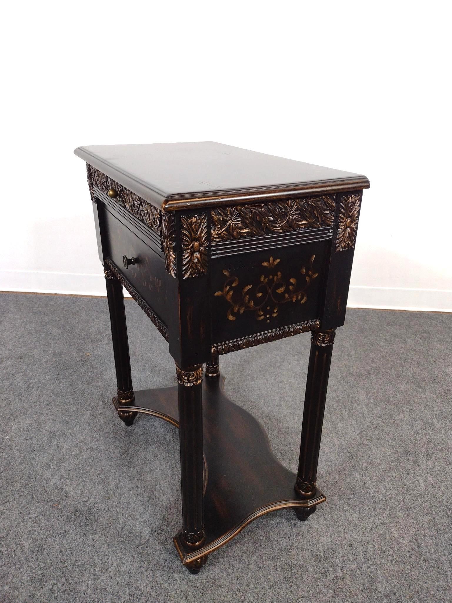 Two Drawer Accent Table - 4