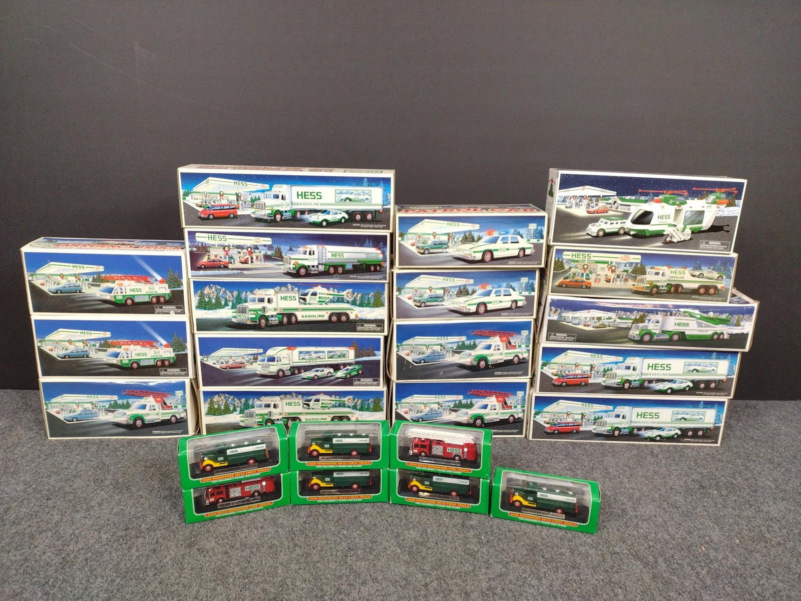 24 Hess Trucks In Original Boxes (1 of 2)