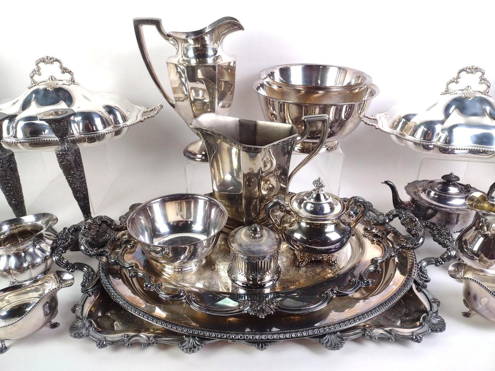 Silverplate Servingware - 4
