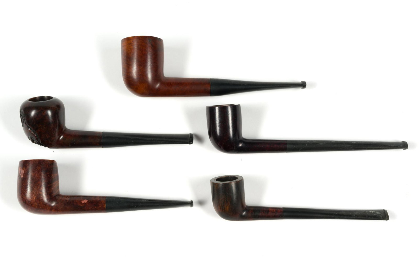 (Prohibition Era) 5 Antique Pipes (1 of 2)
