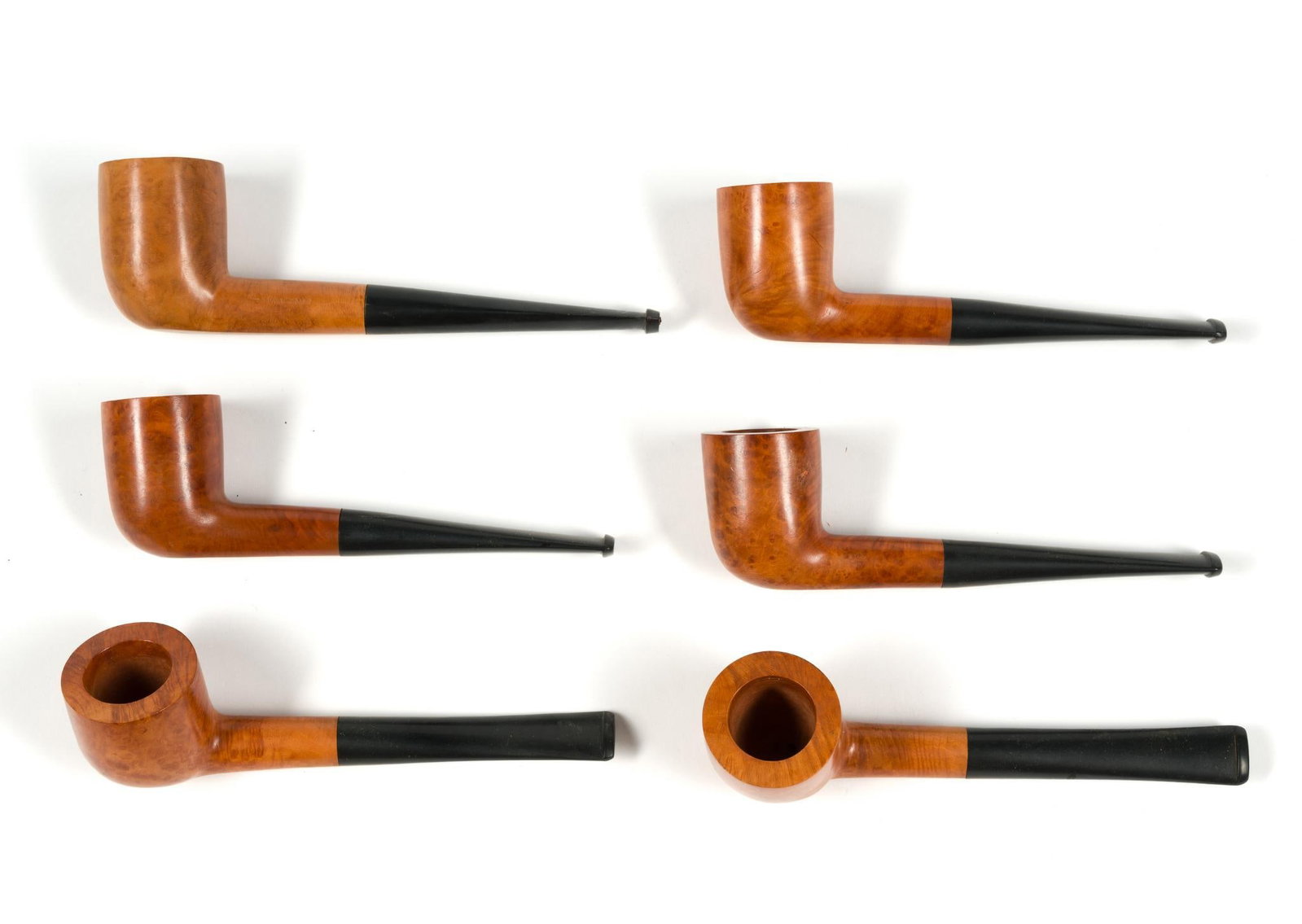 (Prohibition Era) 6 Vintage Briar Pipes (1 of 2)