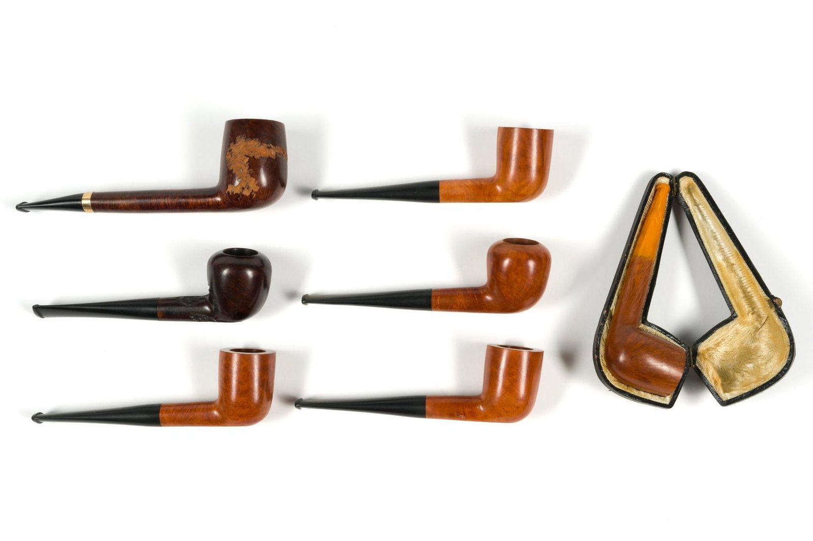 (Prohibition Era) 7 Antique Pipes (1 of 4)