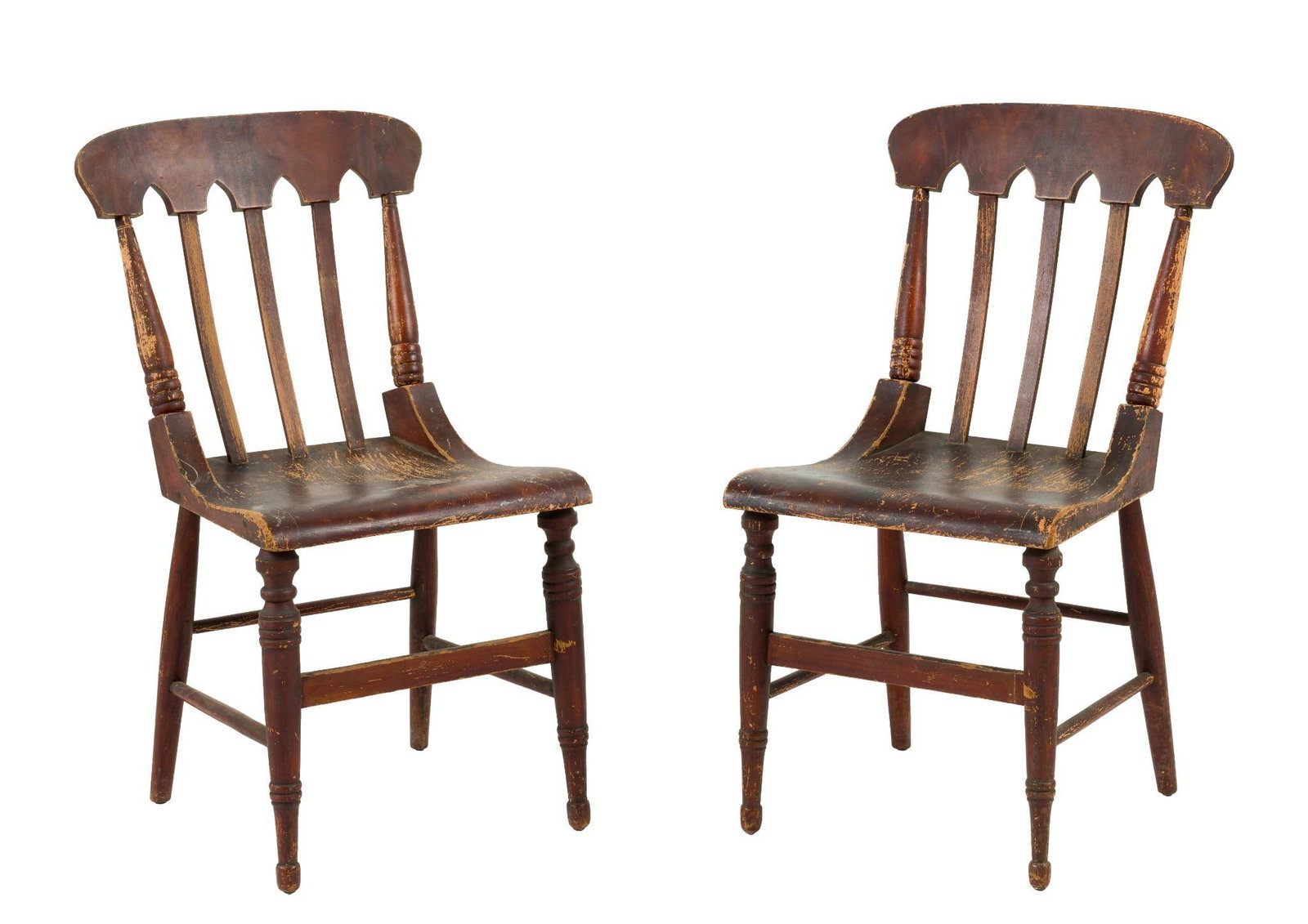 (Early Republic Era) Pair George Hay (York, PA) Side Chairs (1 of 7)