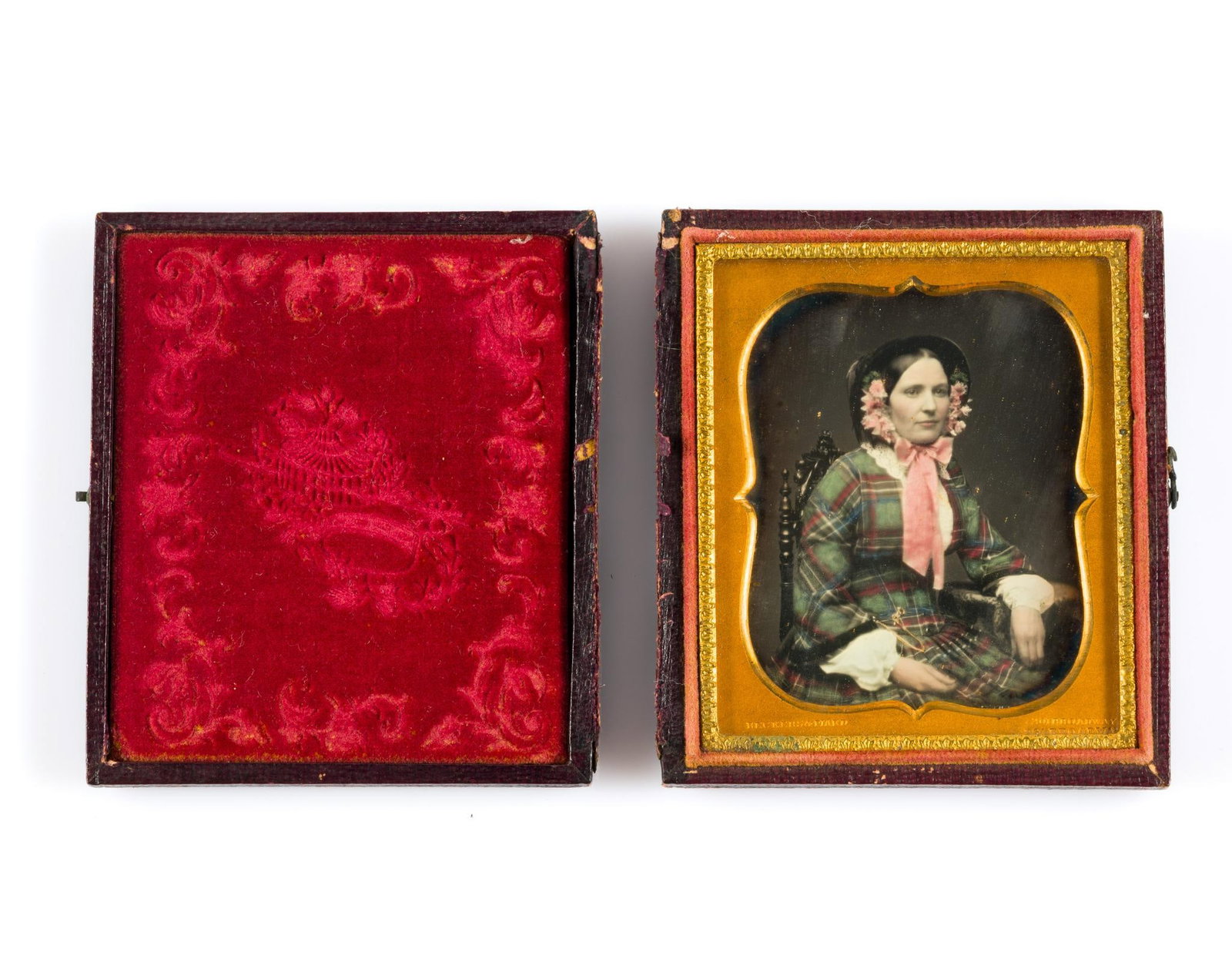 (Civil War Era) Beckers & Piard Hand Tinted Daguerreotype (1 of 3)