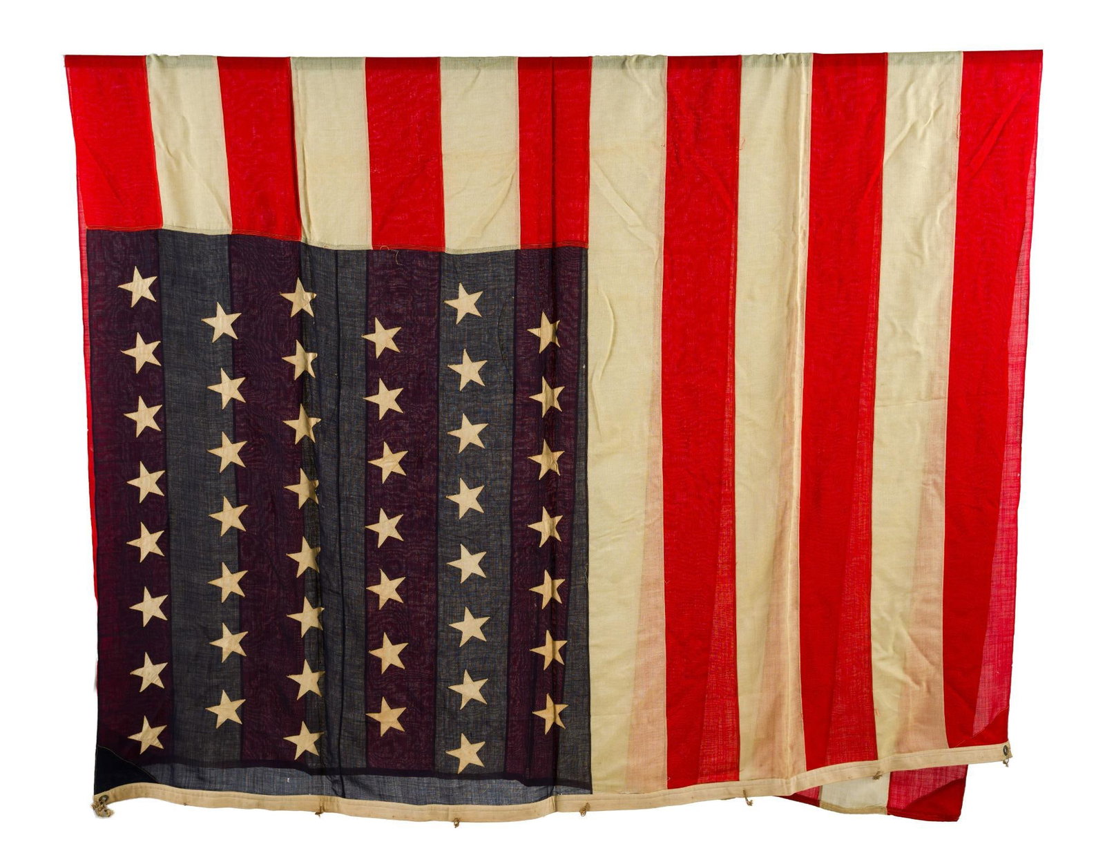 (Reconstruction Era) Antique 45 Star Flag (1 of 3)