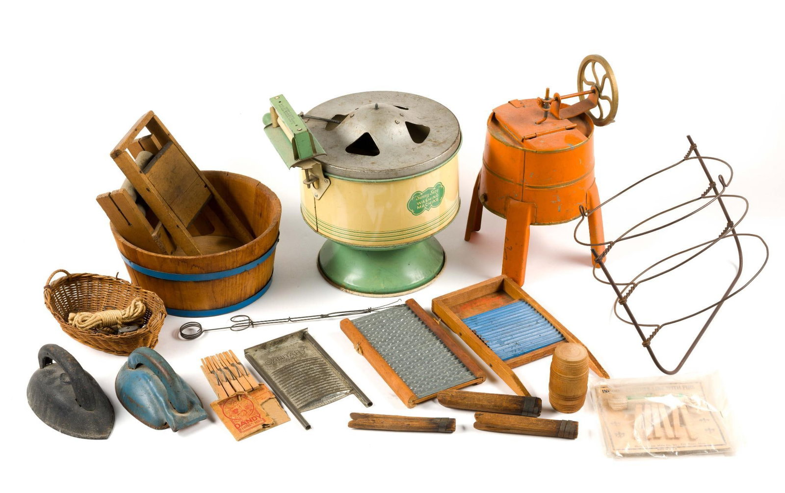 (Reconstruction Era) Antique Laundry & Household Tools (1 of 5)