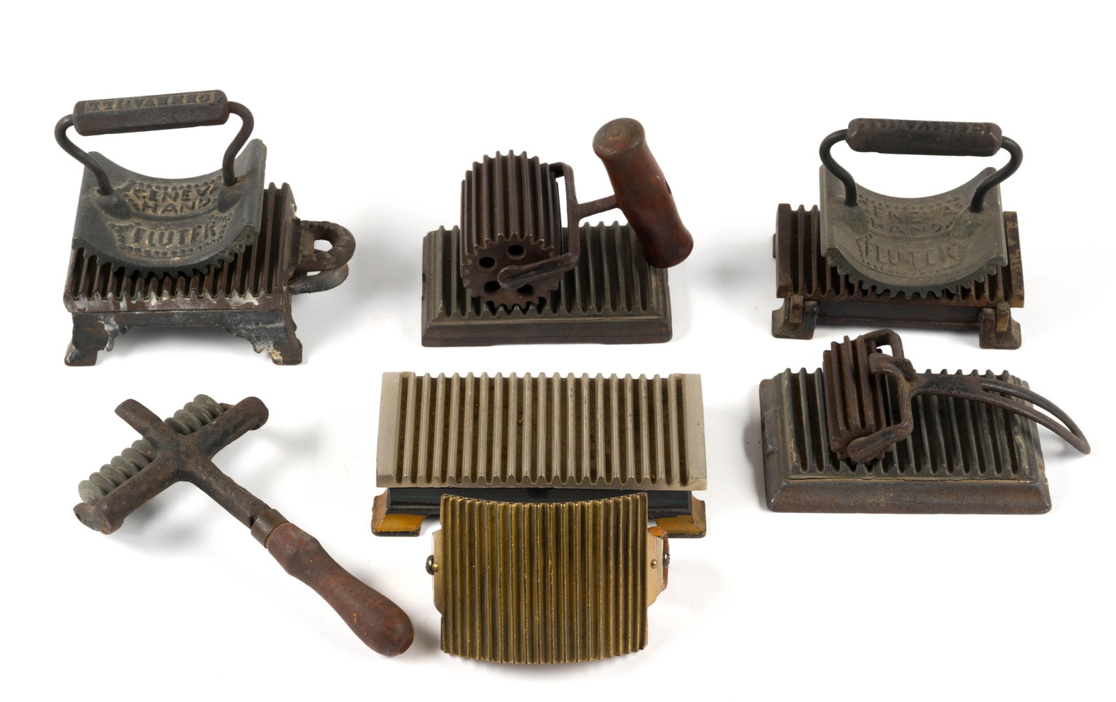 (Reconstruction Era) Antique Fluting Irons (1 of 5)