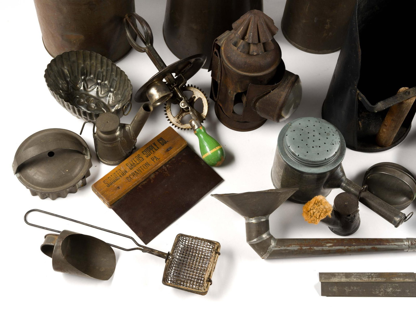 (Reconstruction Era) Assorted Antique Kitchenware - 2