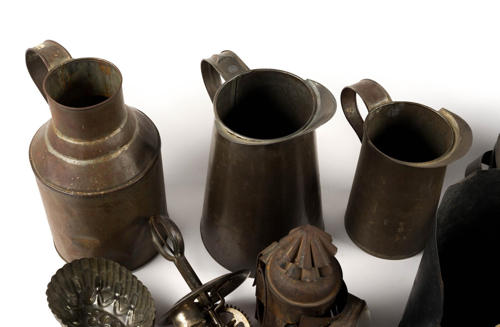 (Reconstruction Era) Assorted Antique Kitchenware - 4