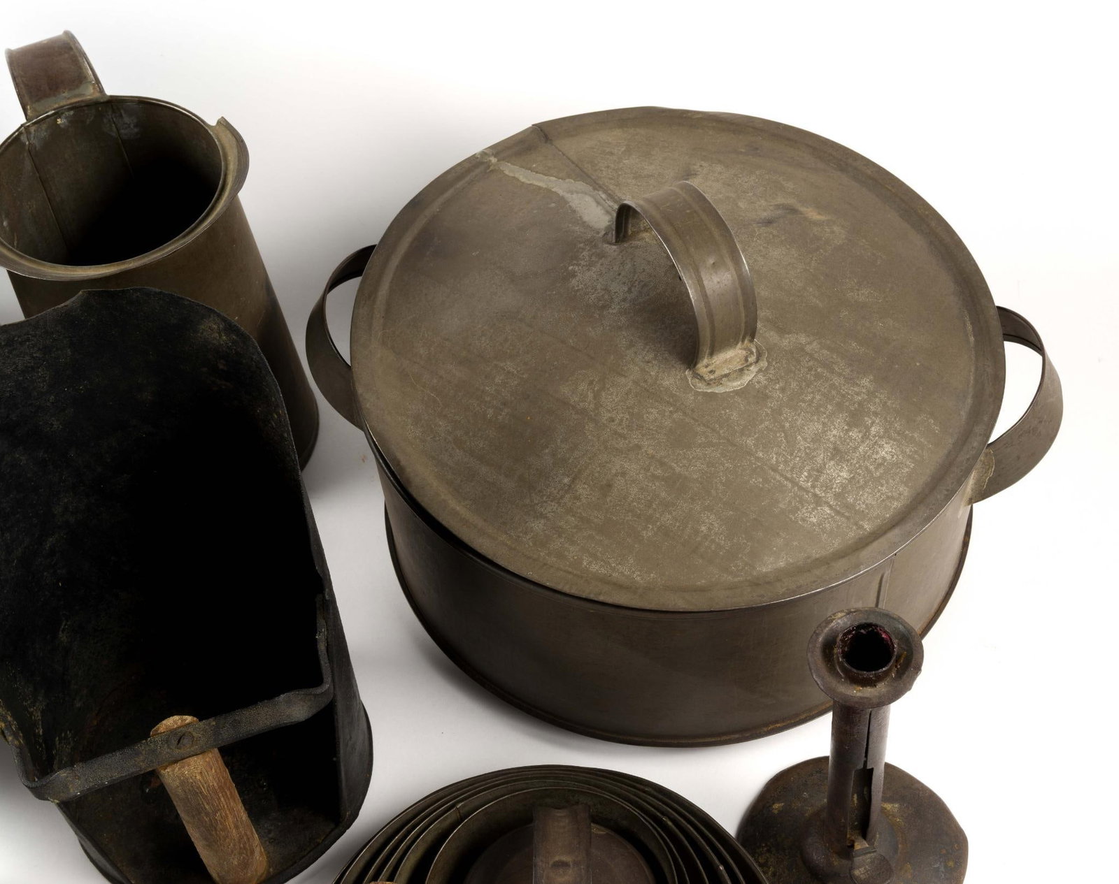 (Reconstruction Era) Assorted Antique Kitchenware - 5