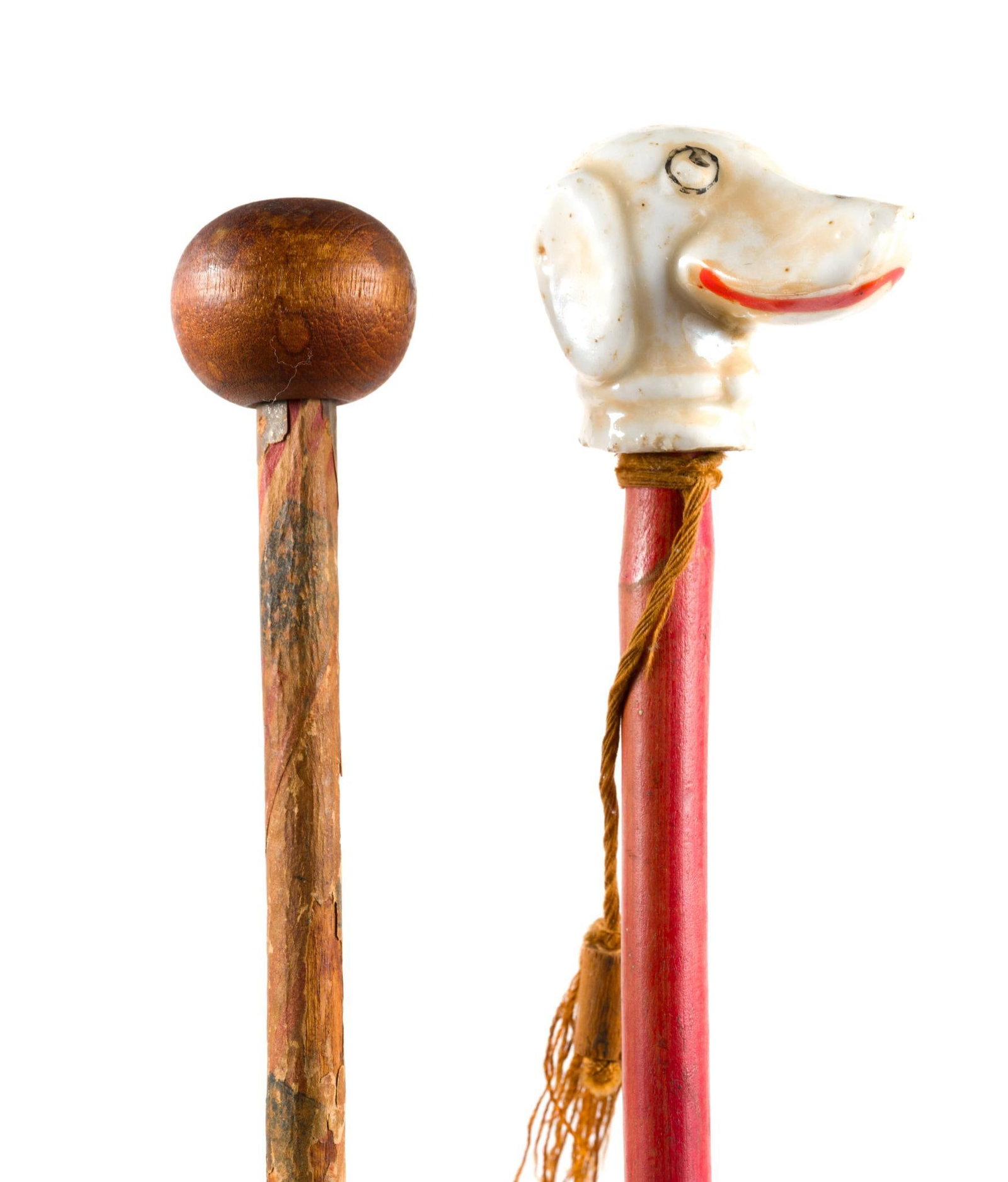 (Gilded Age) 2 Vintage Carnival Canes (1 of 3)