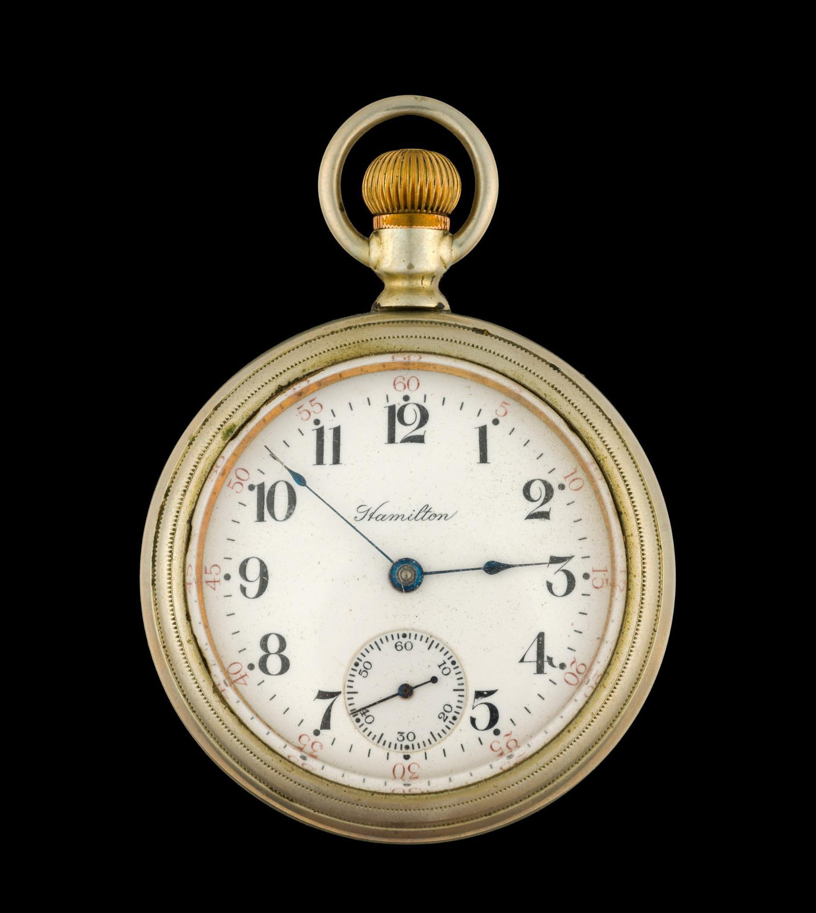 (Progressive Era) Hamilton Railroad Style Antique Pocket Watch (1 of 3)