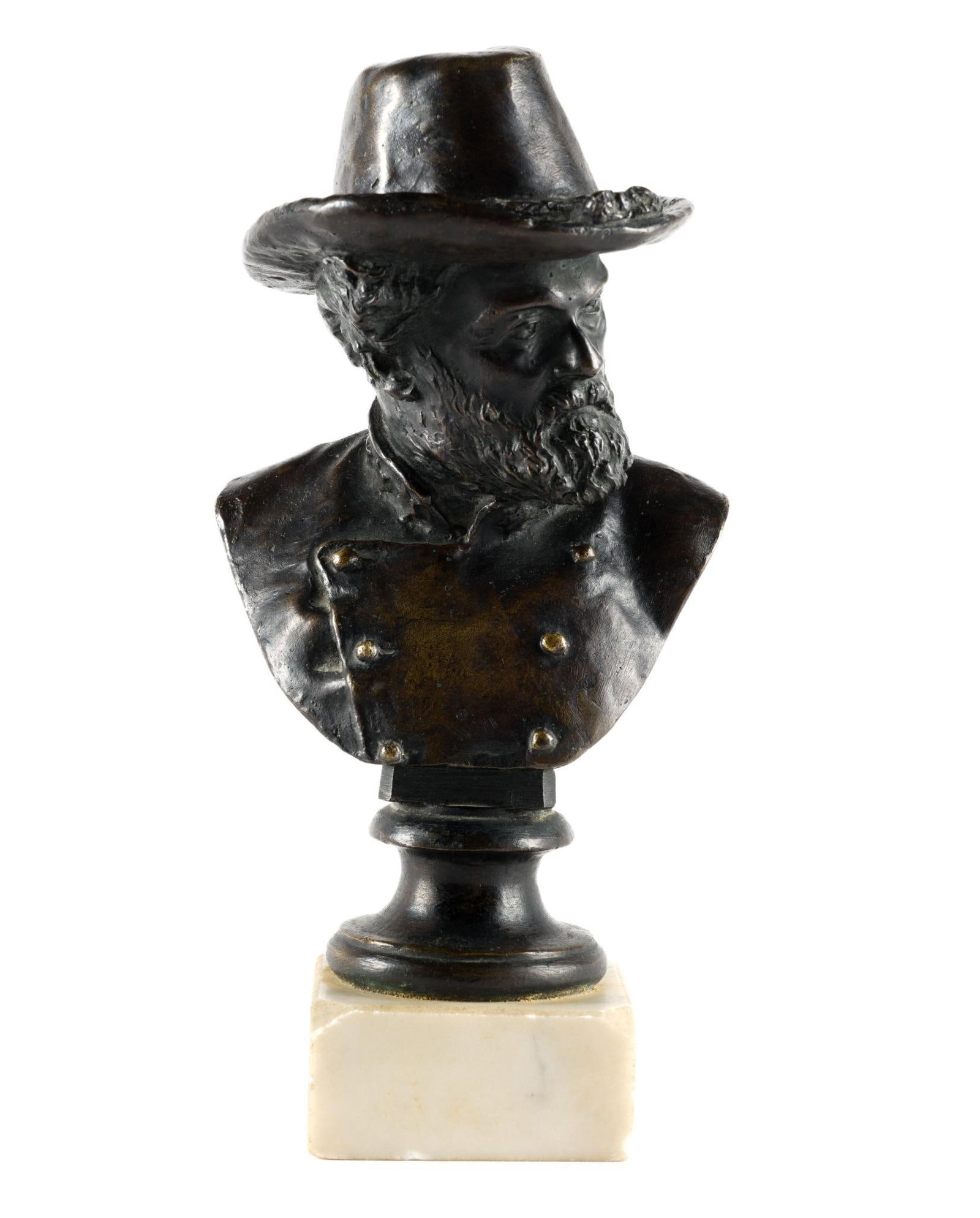 (Progressive Era) Moses Ezekiel (1844-1917, American) General Robert E. Lee Bronze Statue (1 of 5)