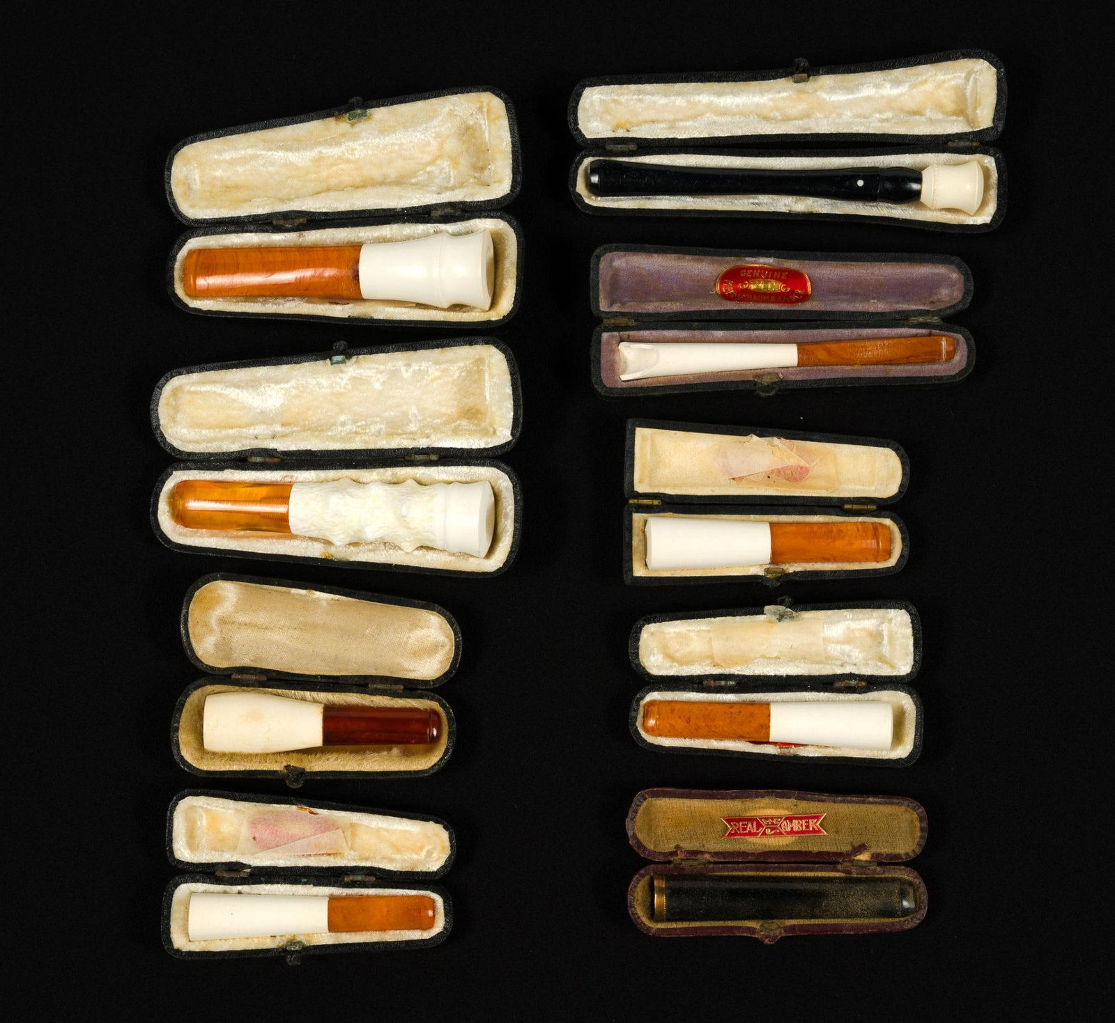 (Prohibition Era) 9 Antique Cigarette/Cigar Holders (1 of 3)