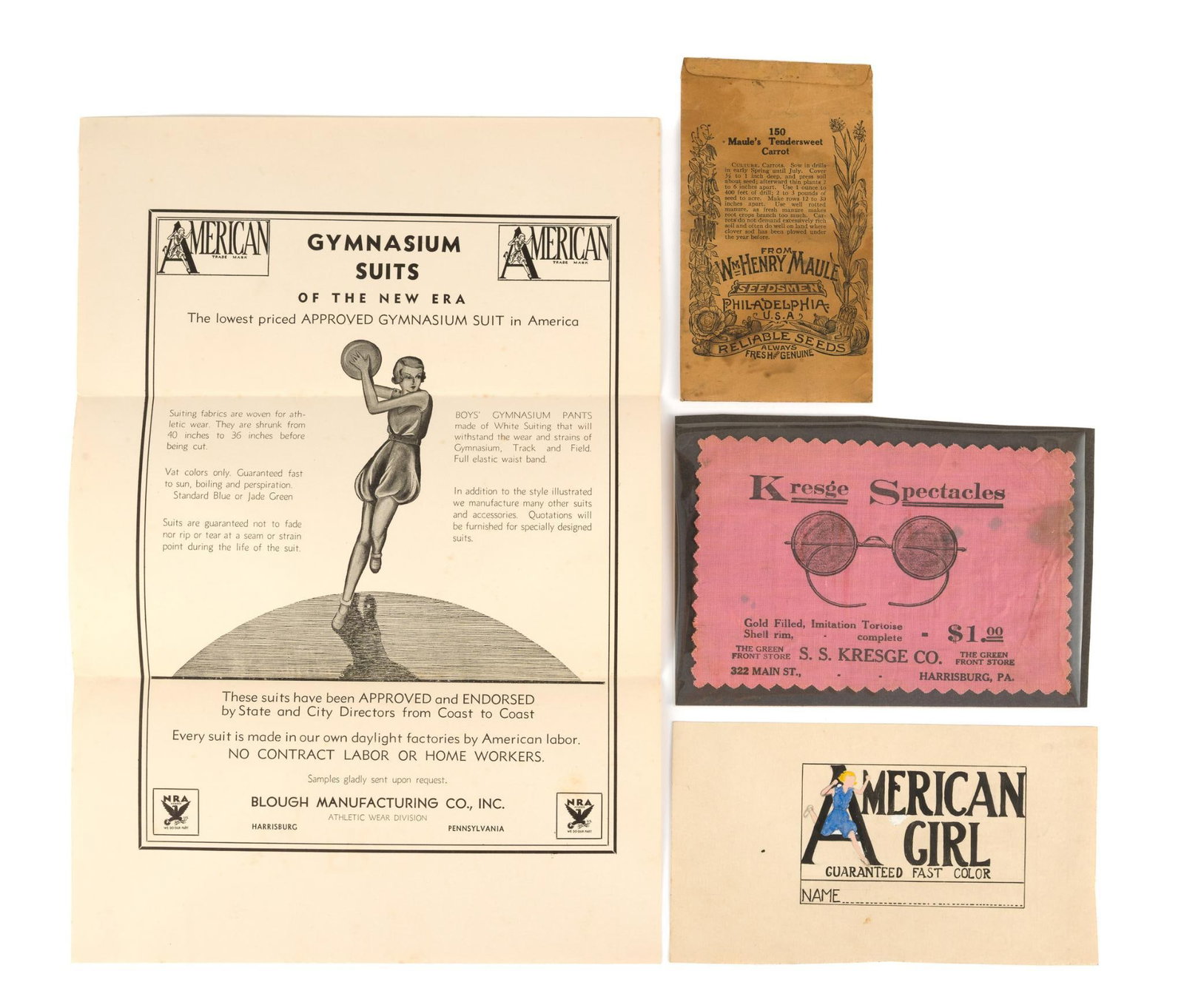 (Prohibition Era) 3 Antique Advertisements (1 of 4)