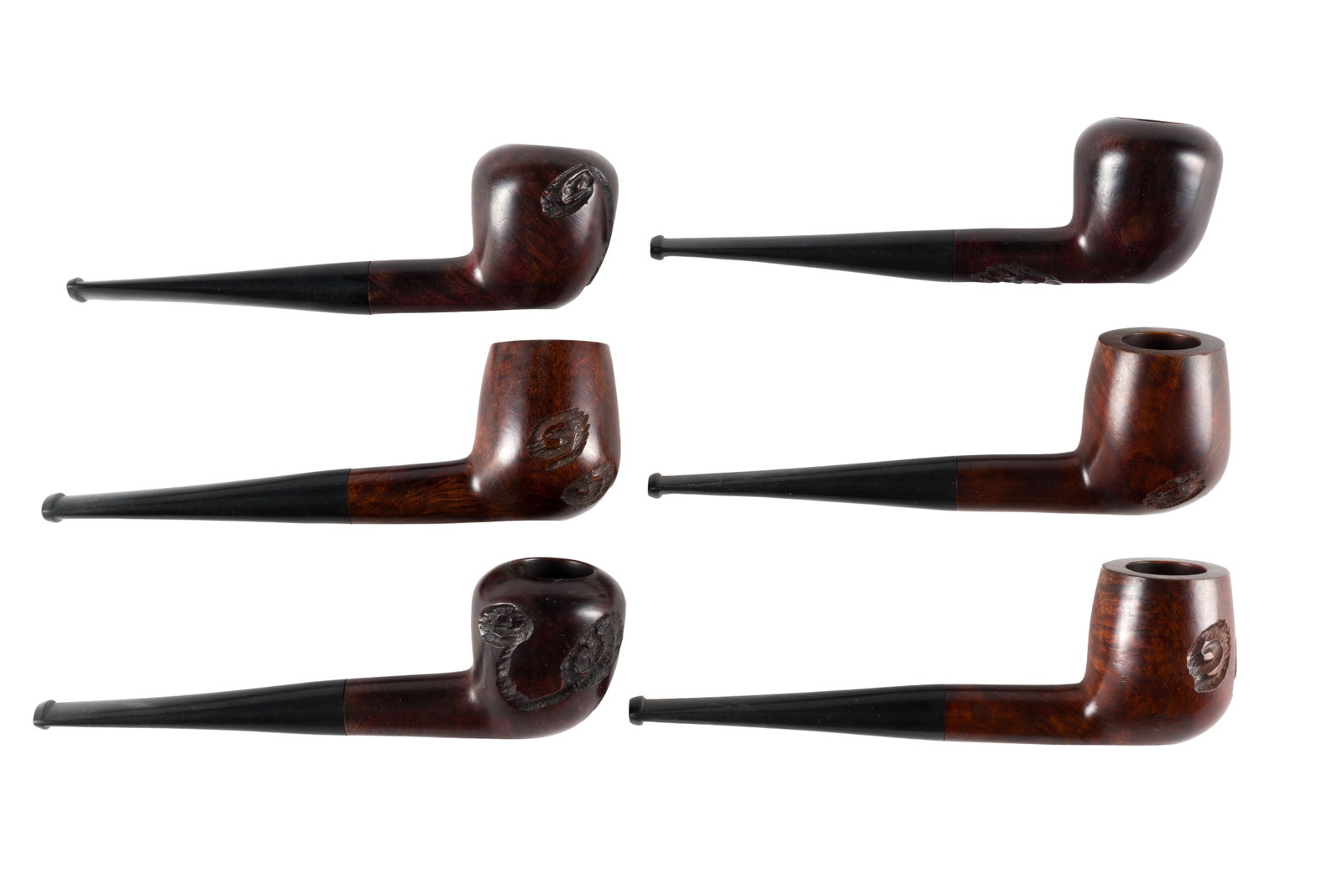 (Prohibition Era) 6 Vintage Pipes (1 of 2)