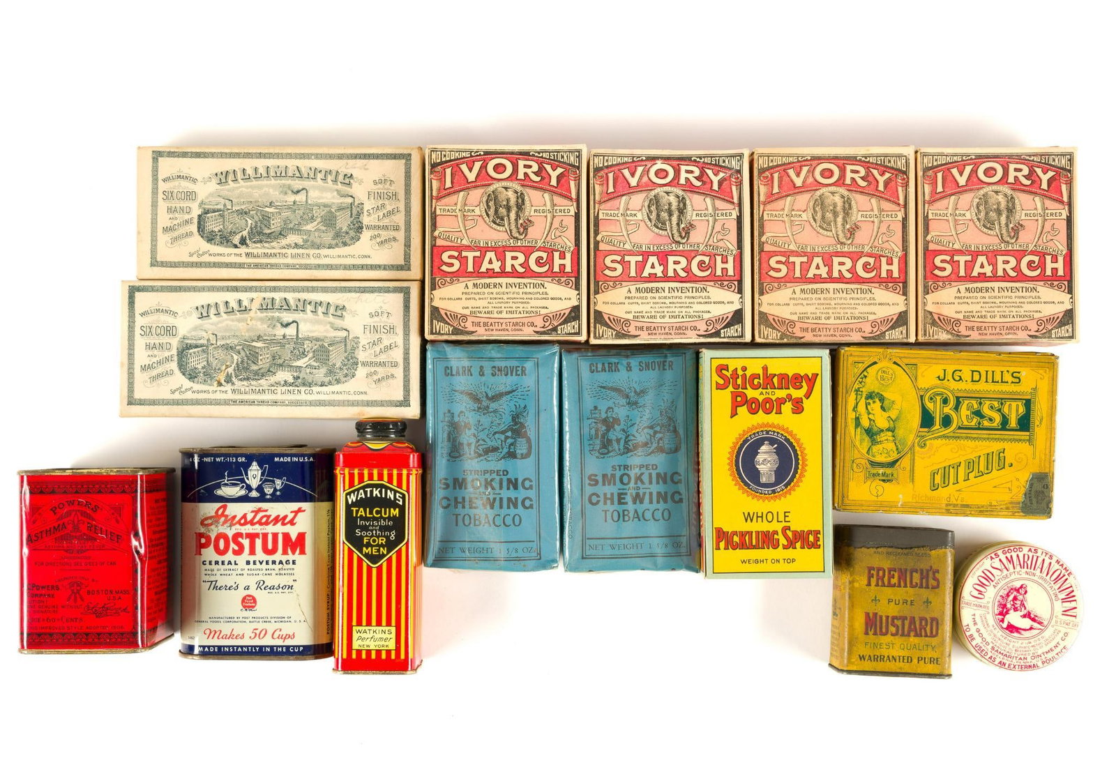 (Depression Era) 15 Pcs Country Goods (1 of 3)