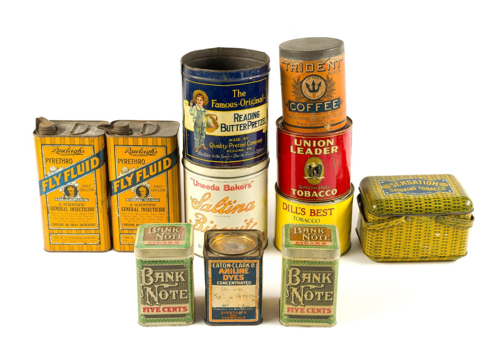 (Depression Era) 11 Antique Country Store Goods (1 of 4)