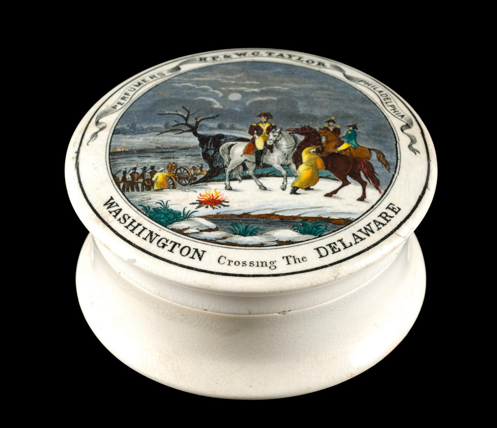 (Depression Era) H.P. & W.C. Taylor Perfumers Washington Container (1 of 3)