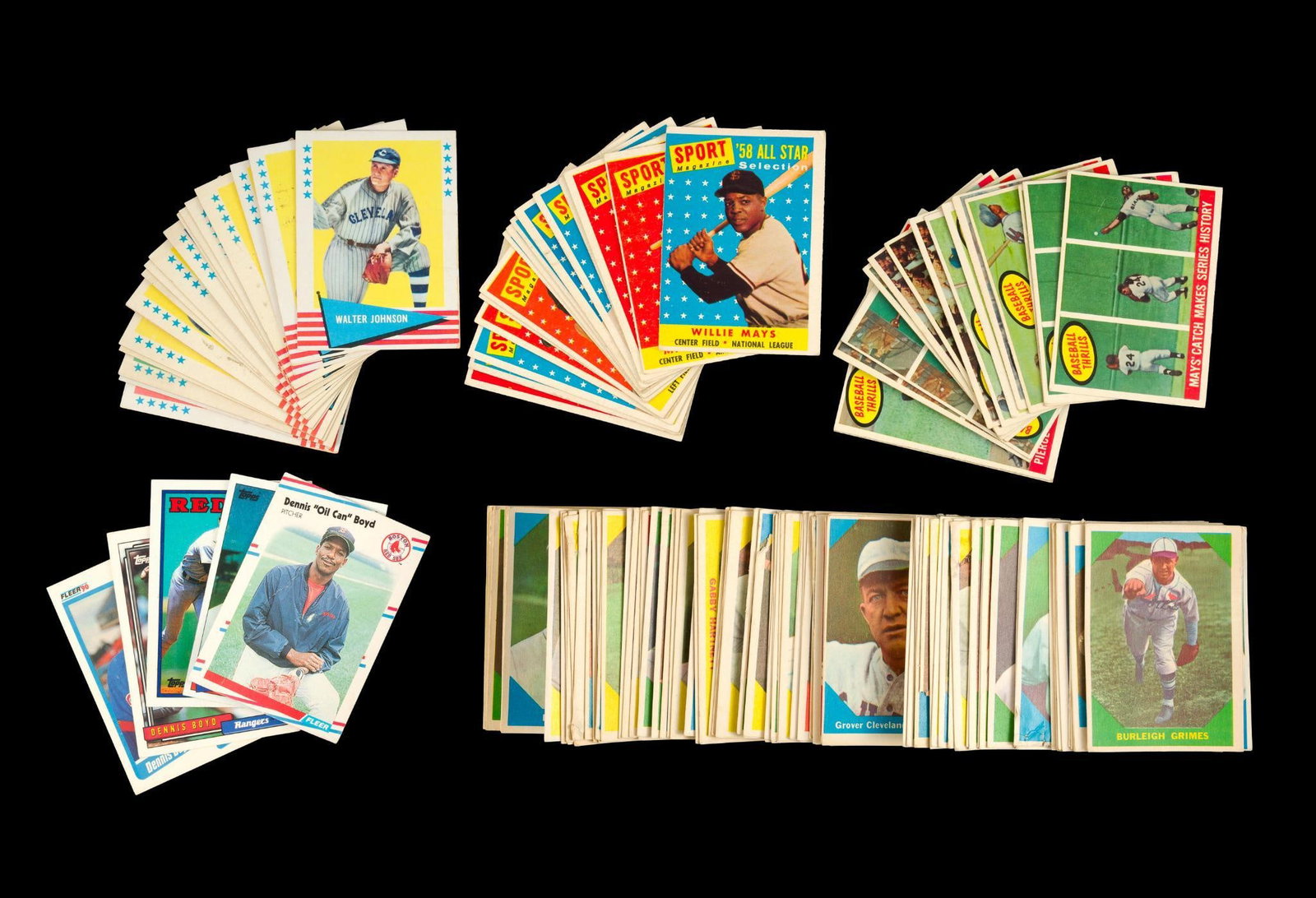 (WWII Era) 146 Vintage Topps Baseball Cards (1 of 5)
