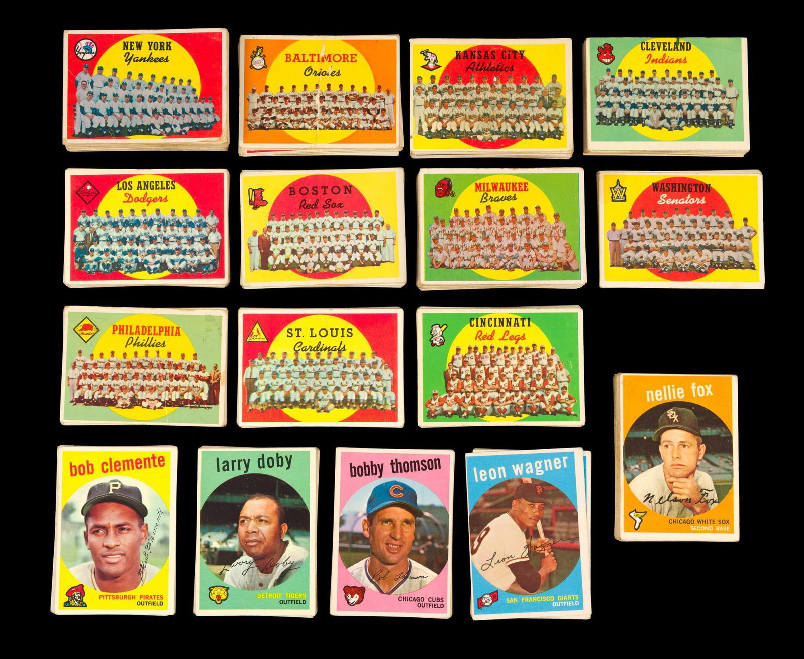 (WWII Era) 329 Vintage Topps Baseball Cards (1 of 5)