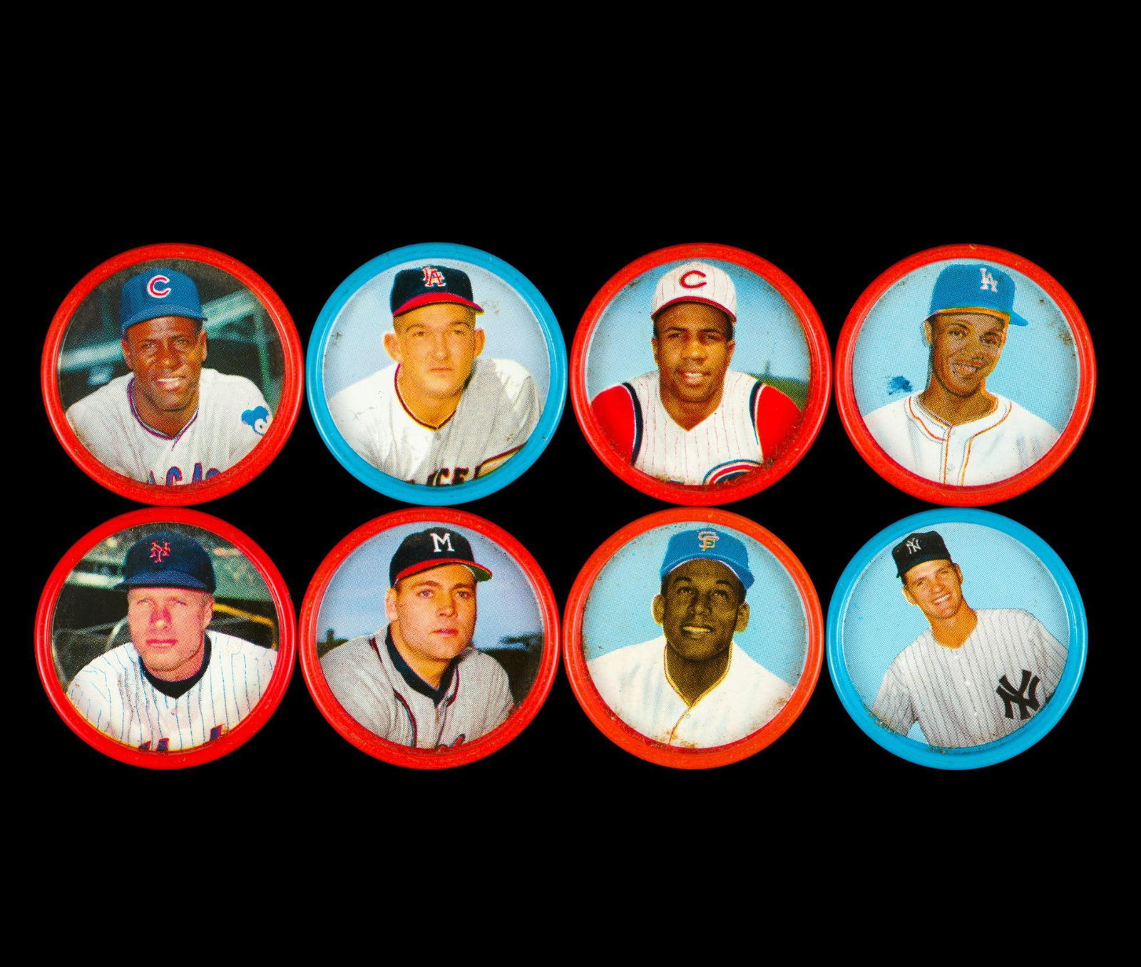 (WWII Era) 8 Salada Baseball Coins (1 of 2)