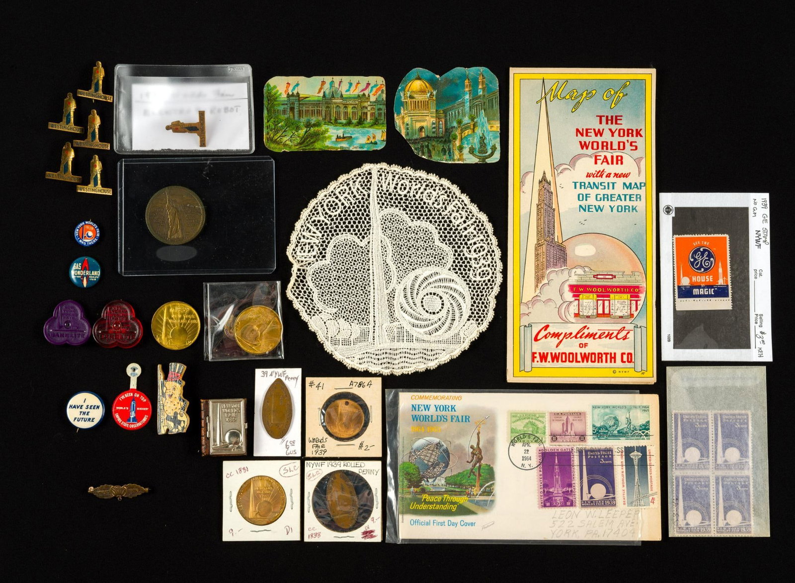 (WWII Era) 29 New York World's Fair Souvenirs (1 of 7)
