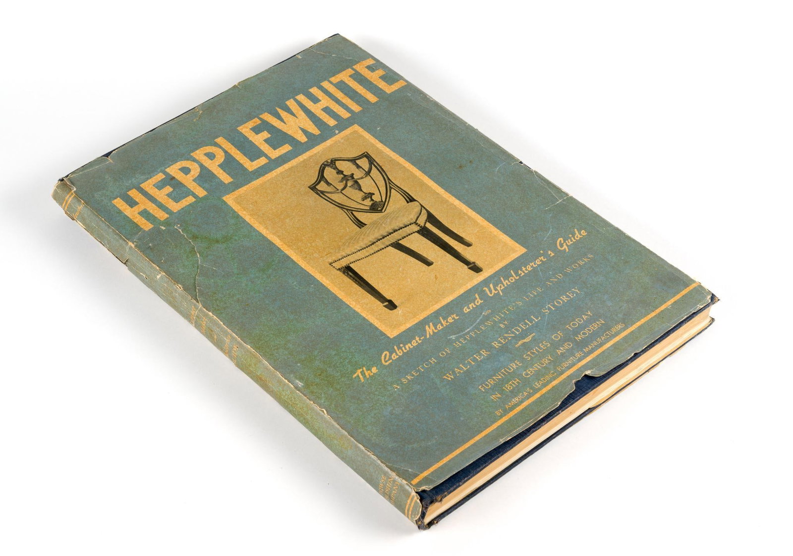(WWII-Era) "Hepplewhite: The Cabinet-Maker and Upholster's Guide," Walter Rendell Autographed Book (1 of 8)