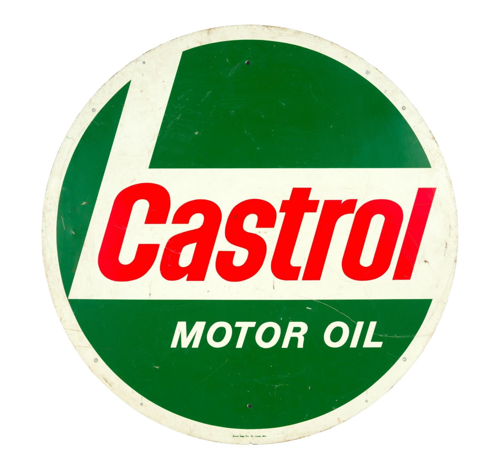 (Postwar Era) Castrol Motor Oil Sign (1 of 2)
