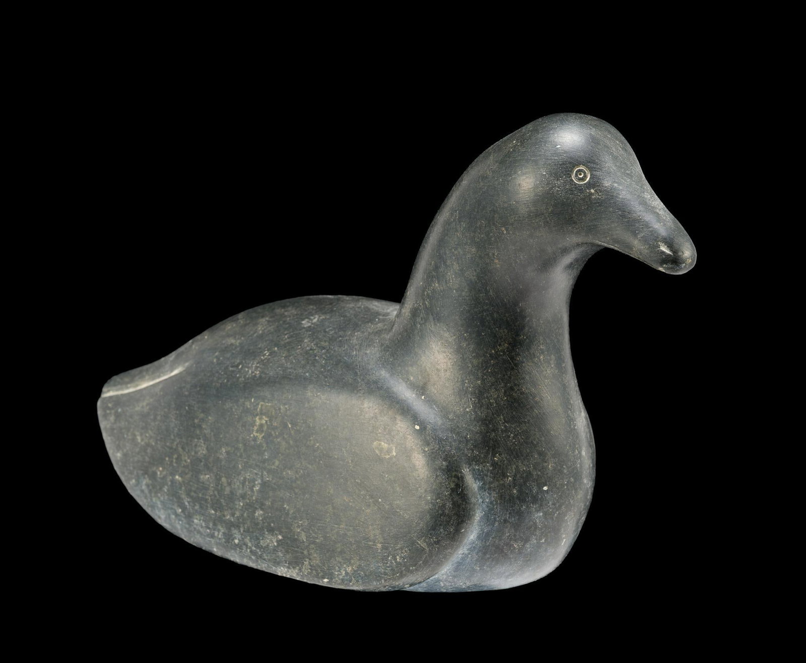 (Cold War Era) Inuit Soapstone Bird Figurine (1 of 4)