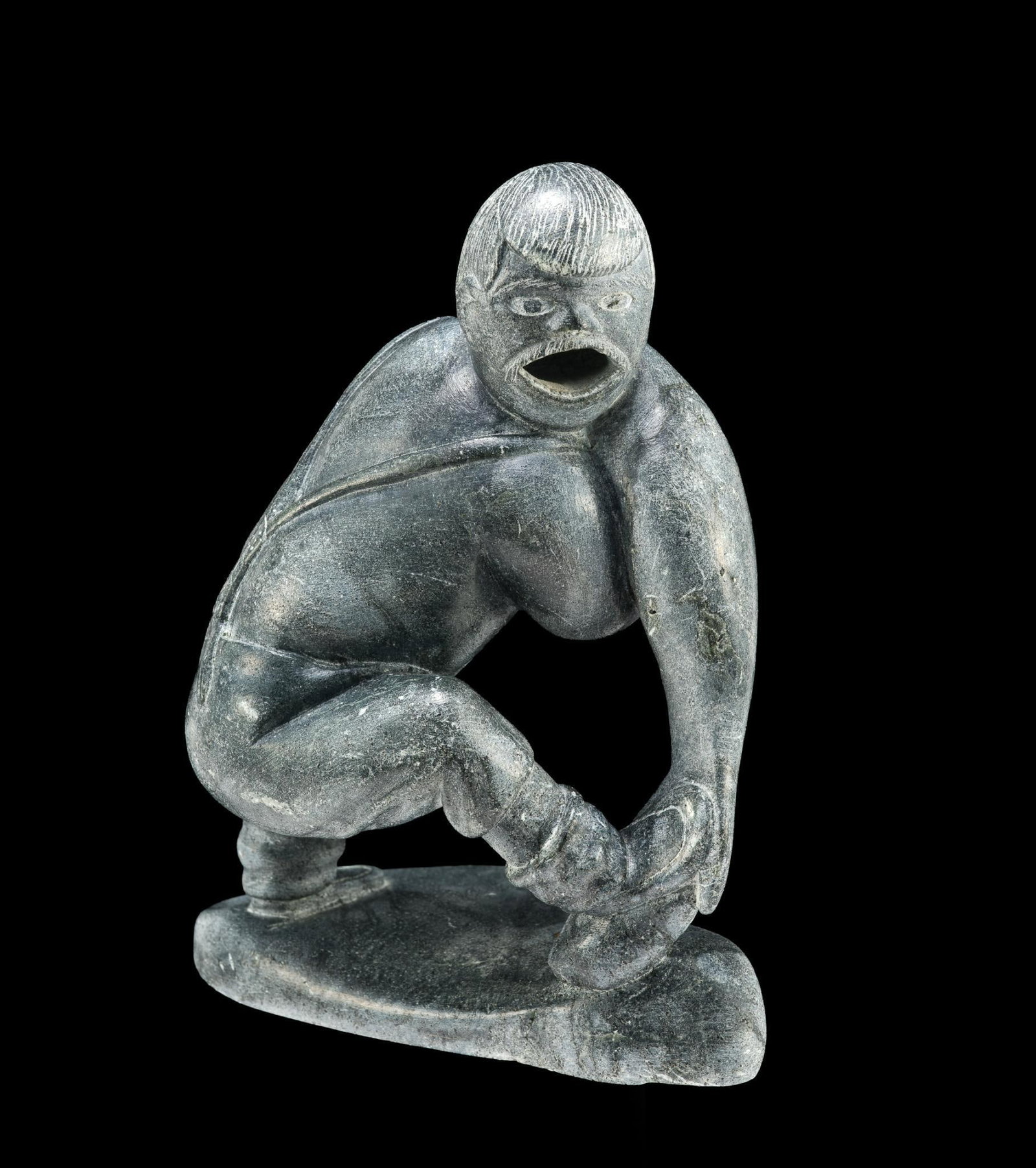 (Cold War Era) Inuit Soapstone Carving (1 of 4)