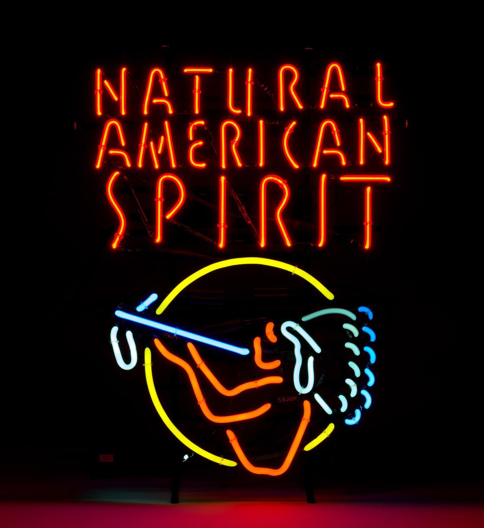 (Cold War Era) Natural American Spirit Neon Sign (1 of 3)