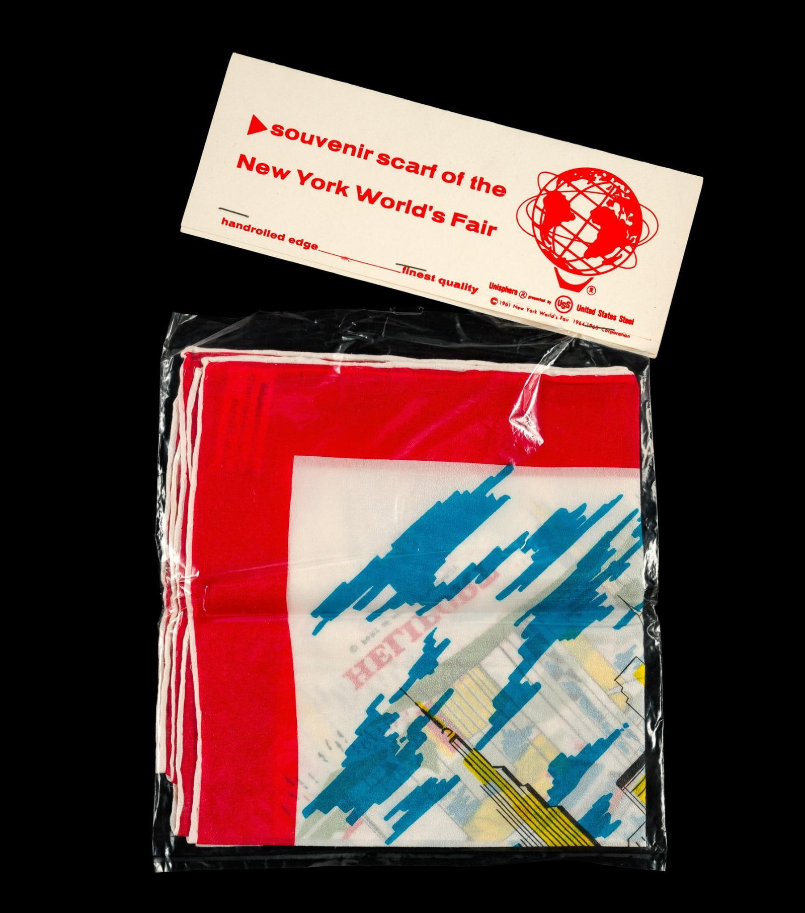(Post War Era) 1964 New York World's Fair Scarf (1 of 2)
