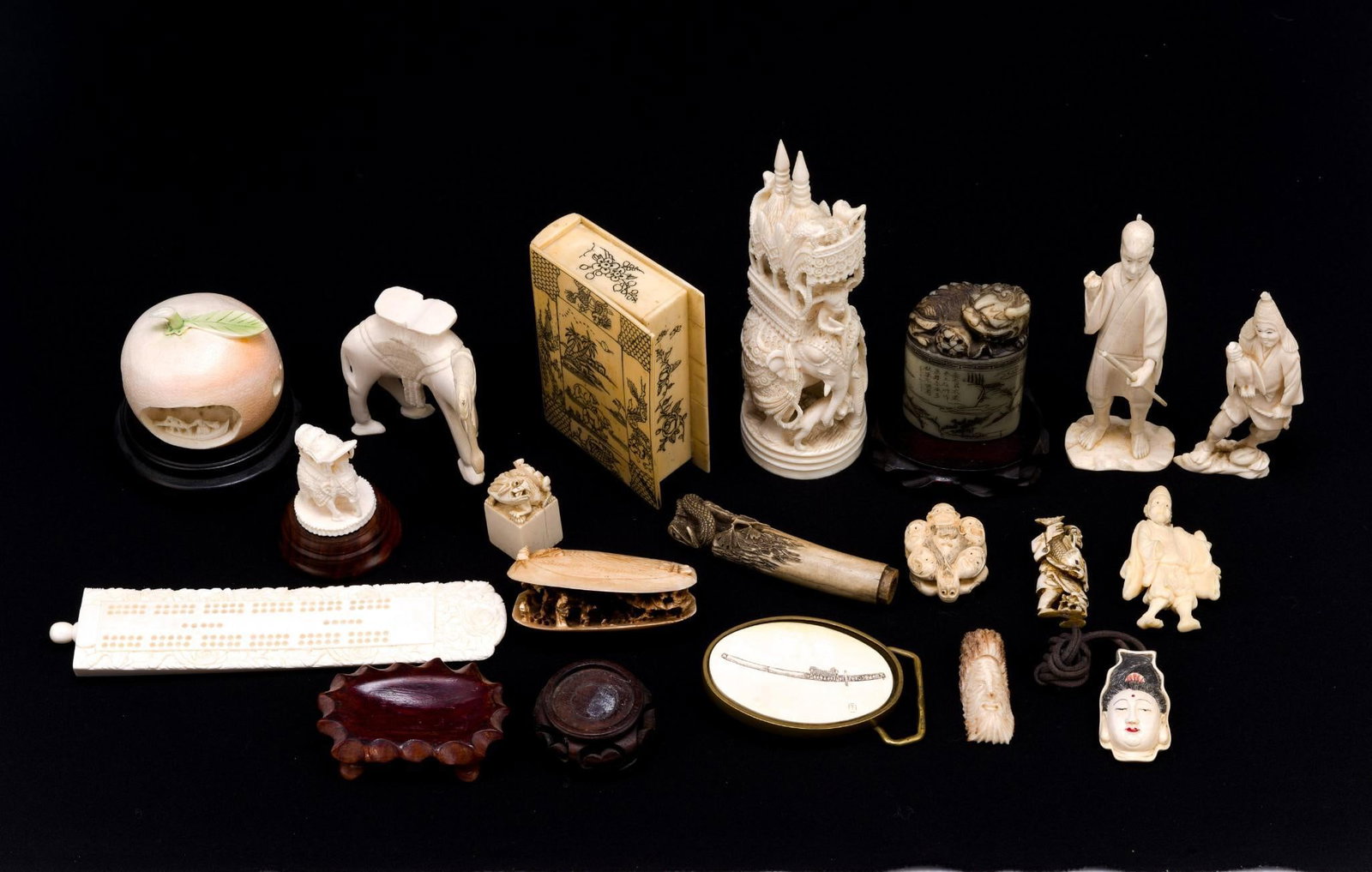 PA RESIDENTS ONLY: Carved Ivory Chinese Carvings (1 of 5)