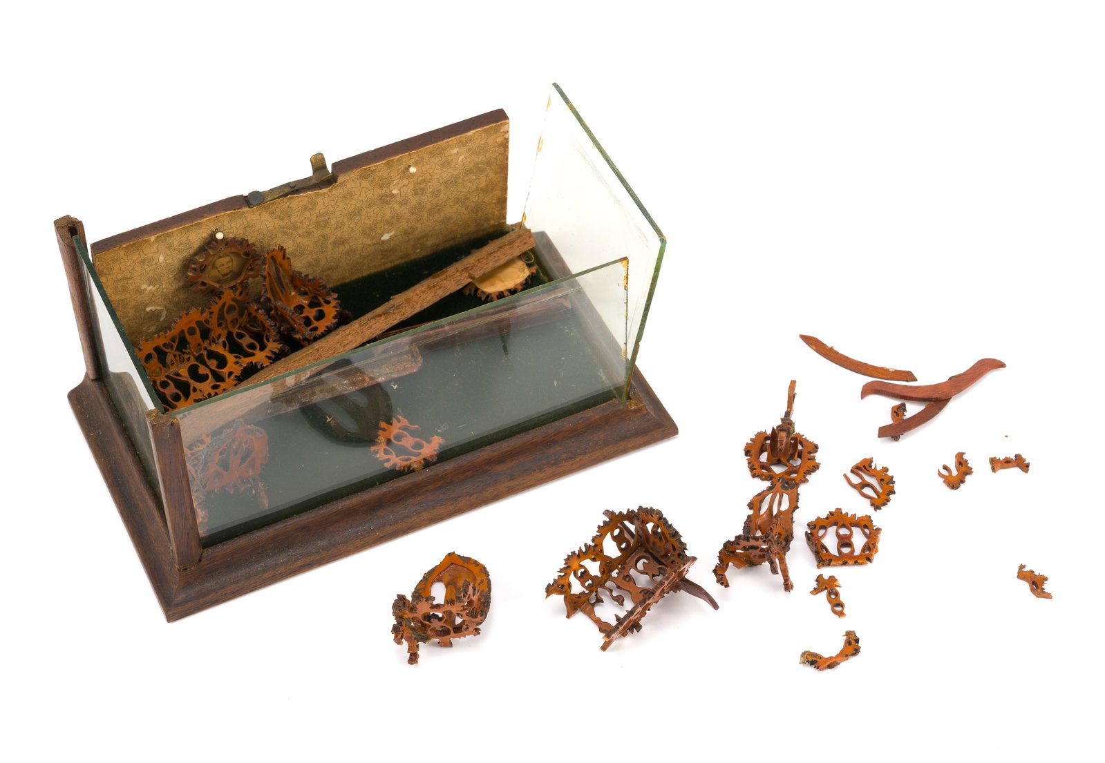 Butternut Furniture in Display Case (1 of 3)