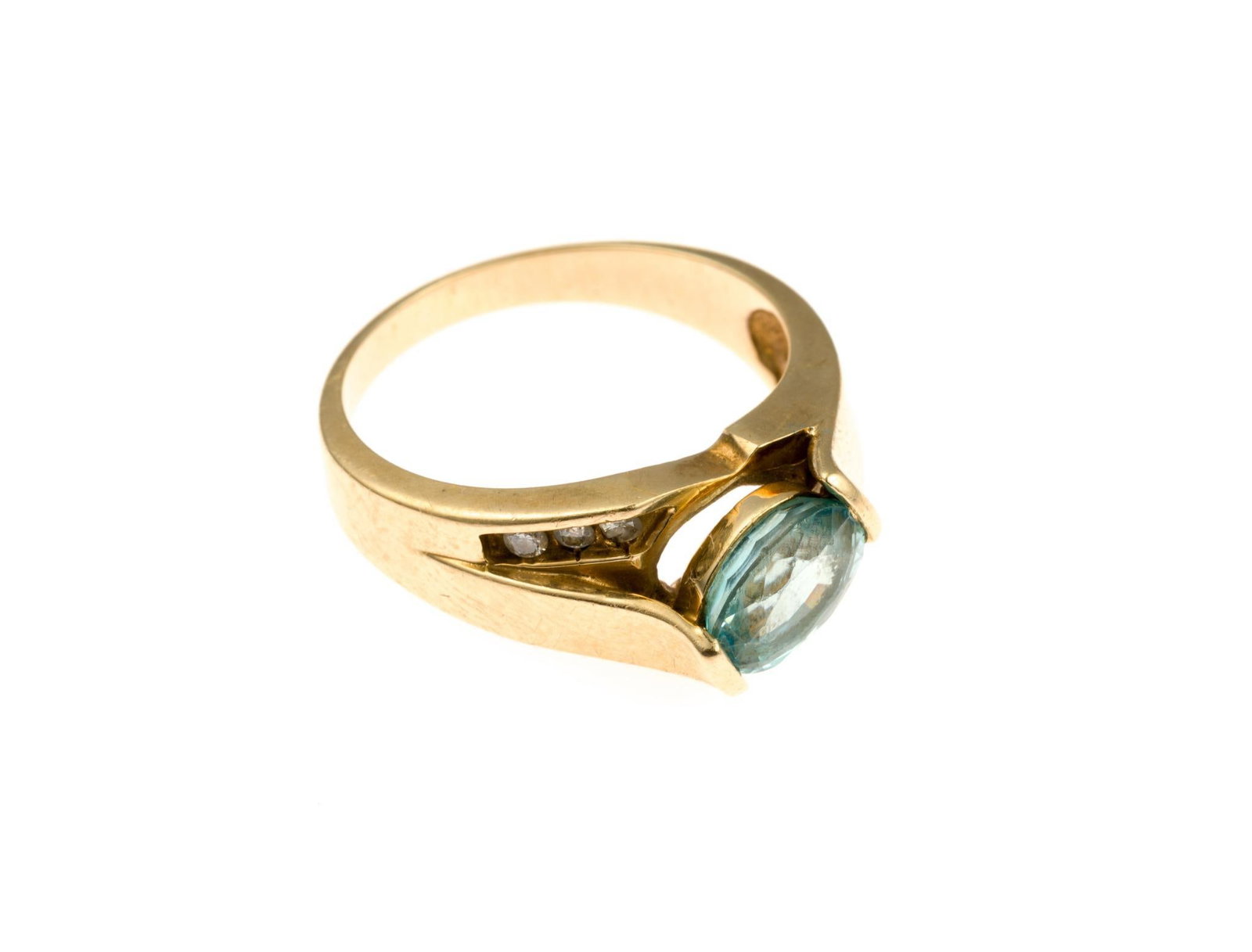 14K Gold Gemstone Ring (1 of 3)