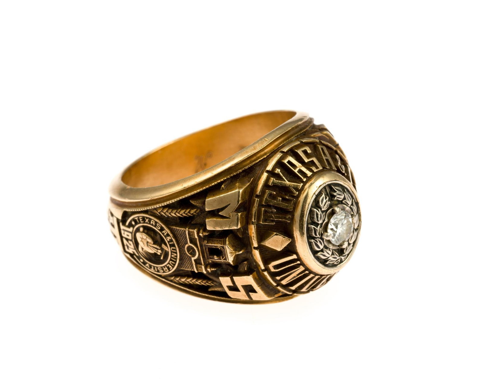 10K Gold Class Ring Texas A & M (1 of 4)