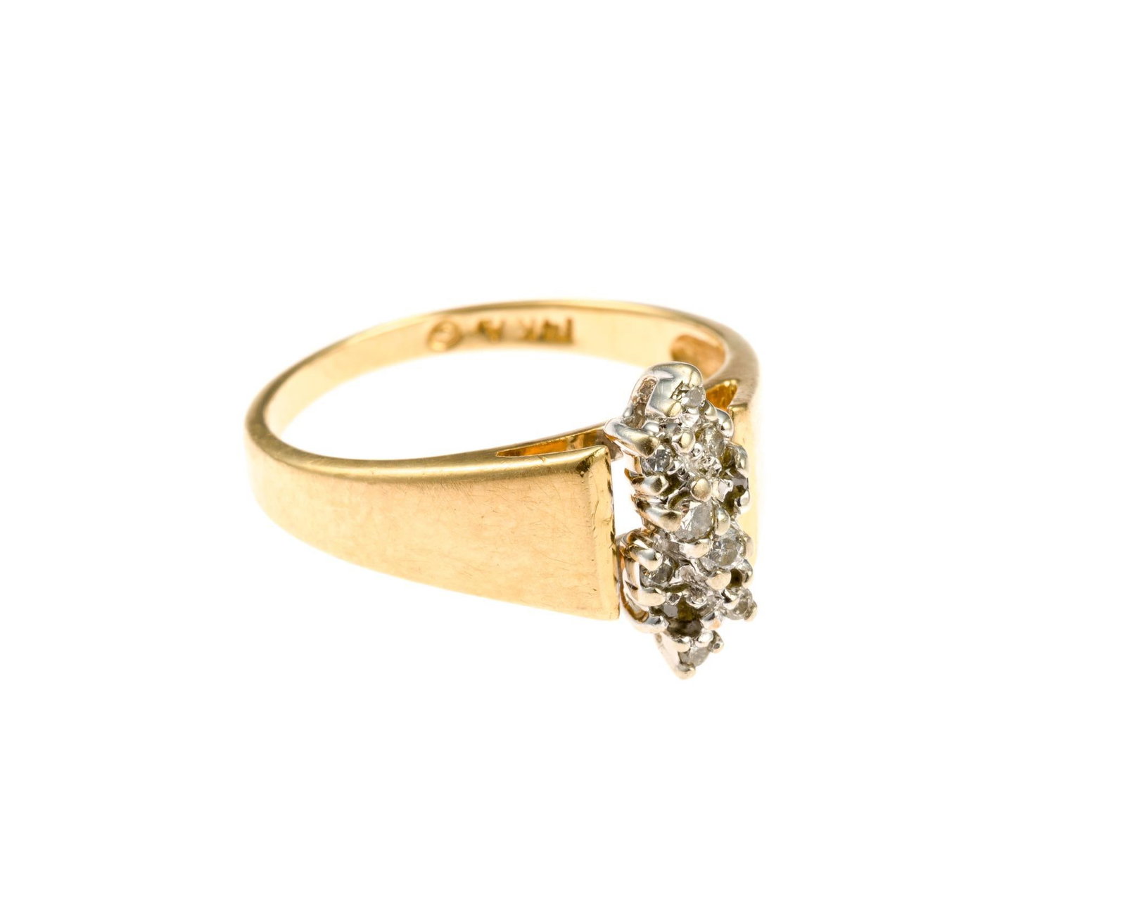 14K Gold and Diamond Ring (1 of 4)